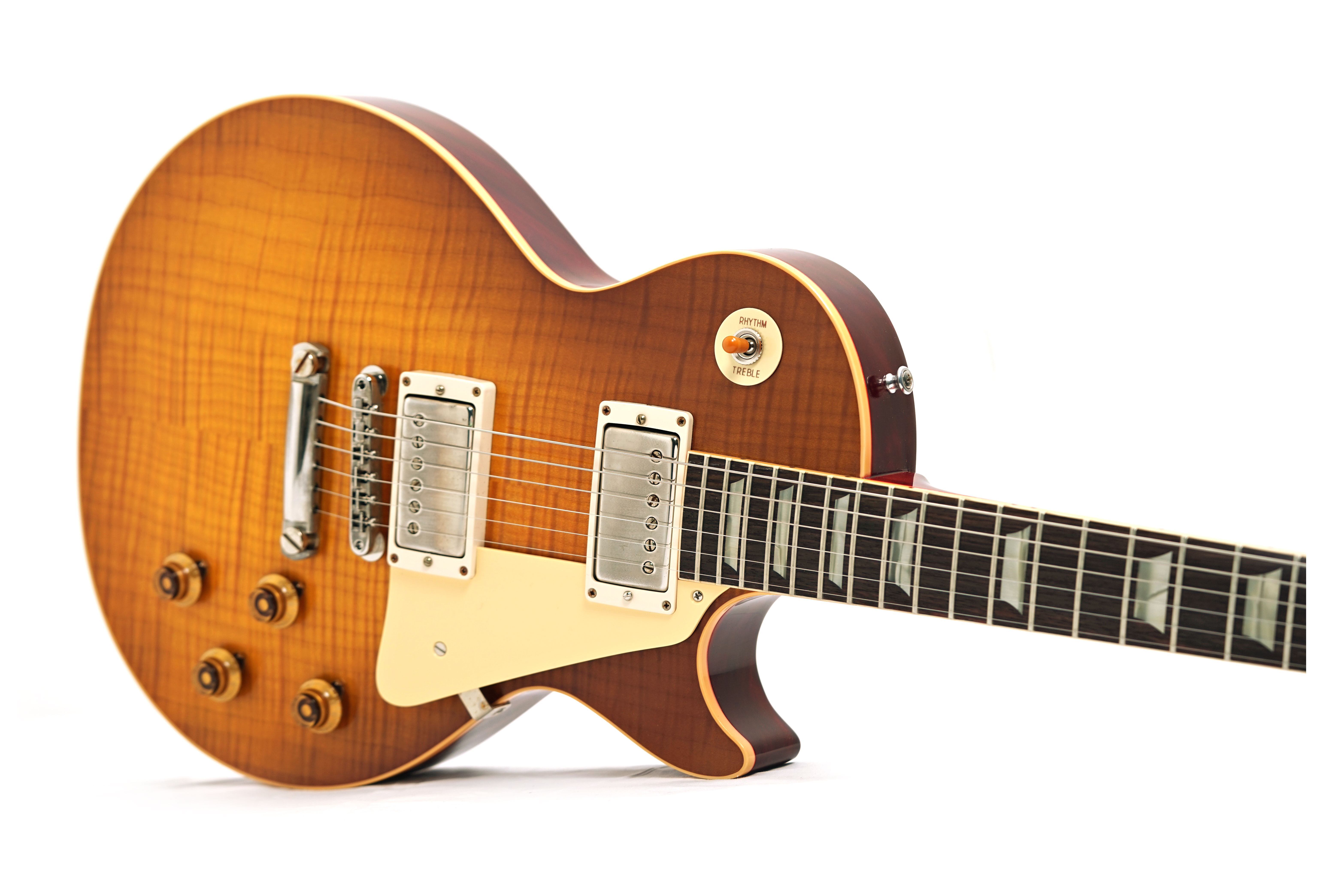 GUITARGUITAR Gibson Custom Shop Dealer Select 1959 Les Paul VOS Standard Honey Lemon Fade #952890