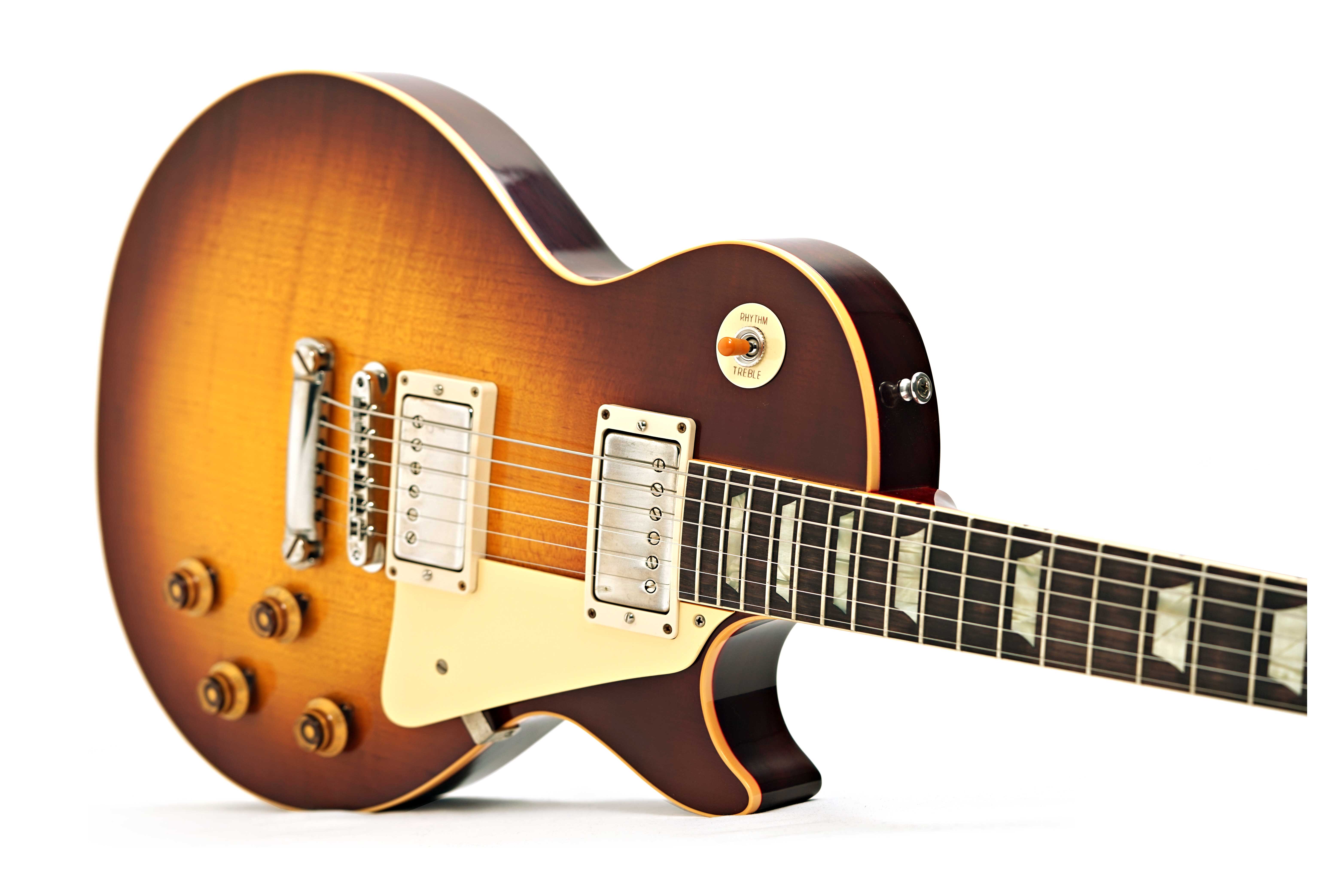 GUITARGUITAR Gibson Custom Shop 1958 Les Paul Standard Reissue Iced Tea Burst VOS #85728