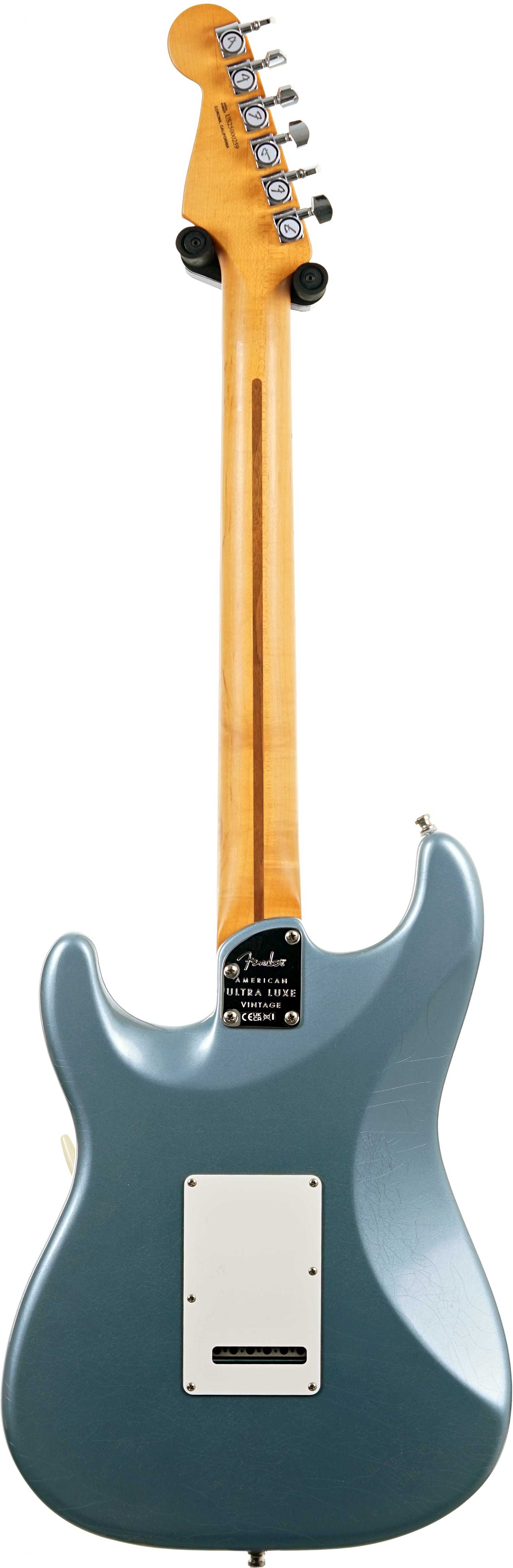 GUITARGUITAR Fender American Ultra Luxe 60s Stratocaster Ice Blue Metallic Maple Fingerboard #US25000259