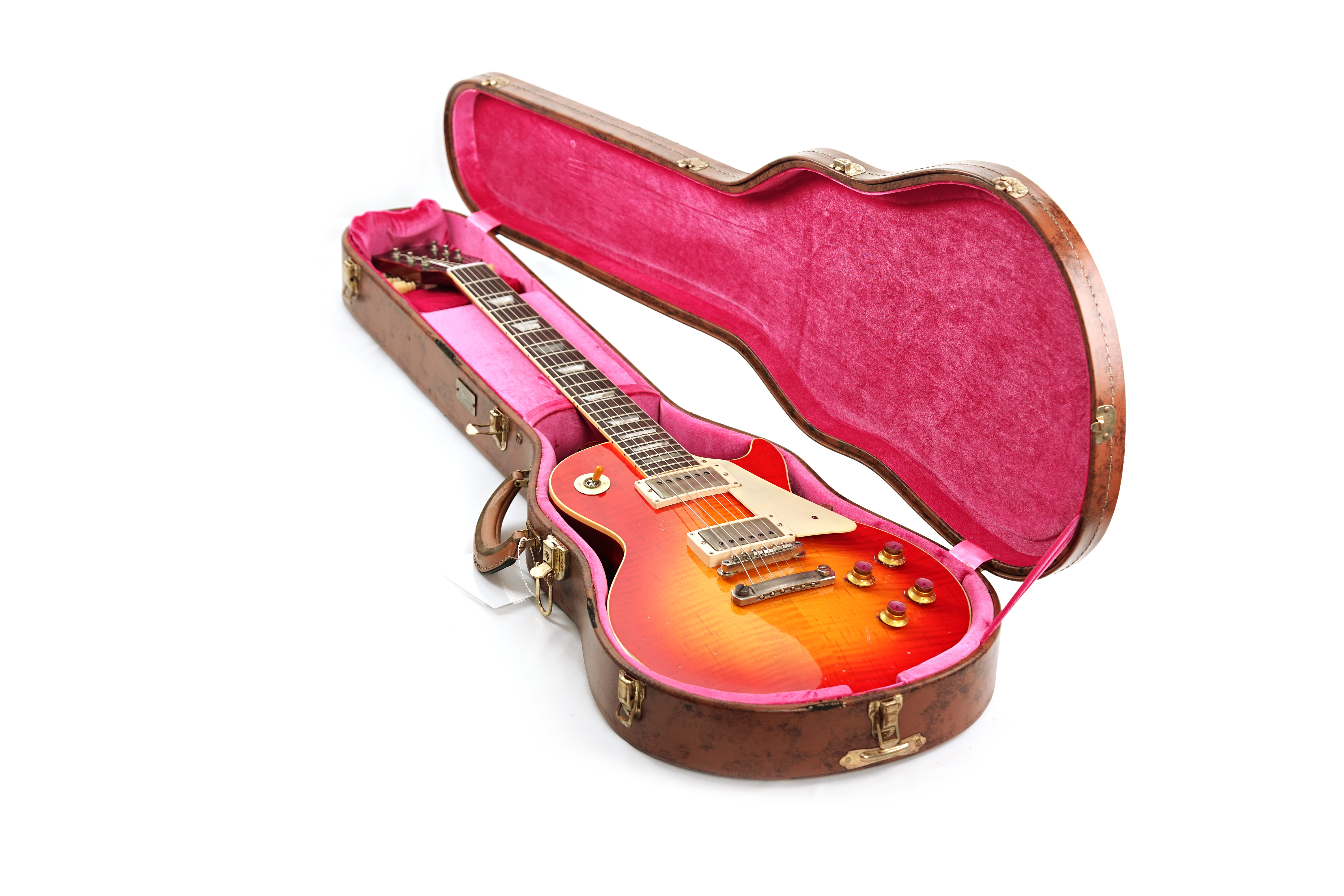 GUITARGUITAR Gibson Custom Shop 60s Les Paul Standard M2M Tomato Soup Burst Murphy Lab Heavy Aged #04327