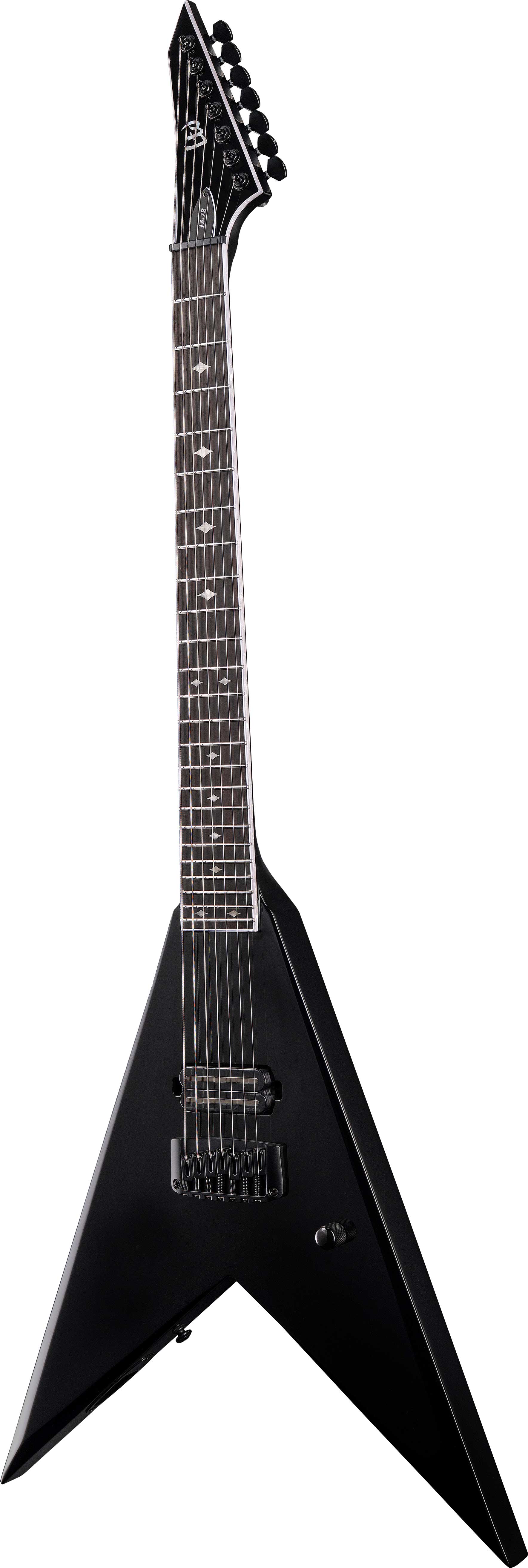 GUITARGUITAR ESP LTD JS-7 Jack Simmons Baritone Black