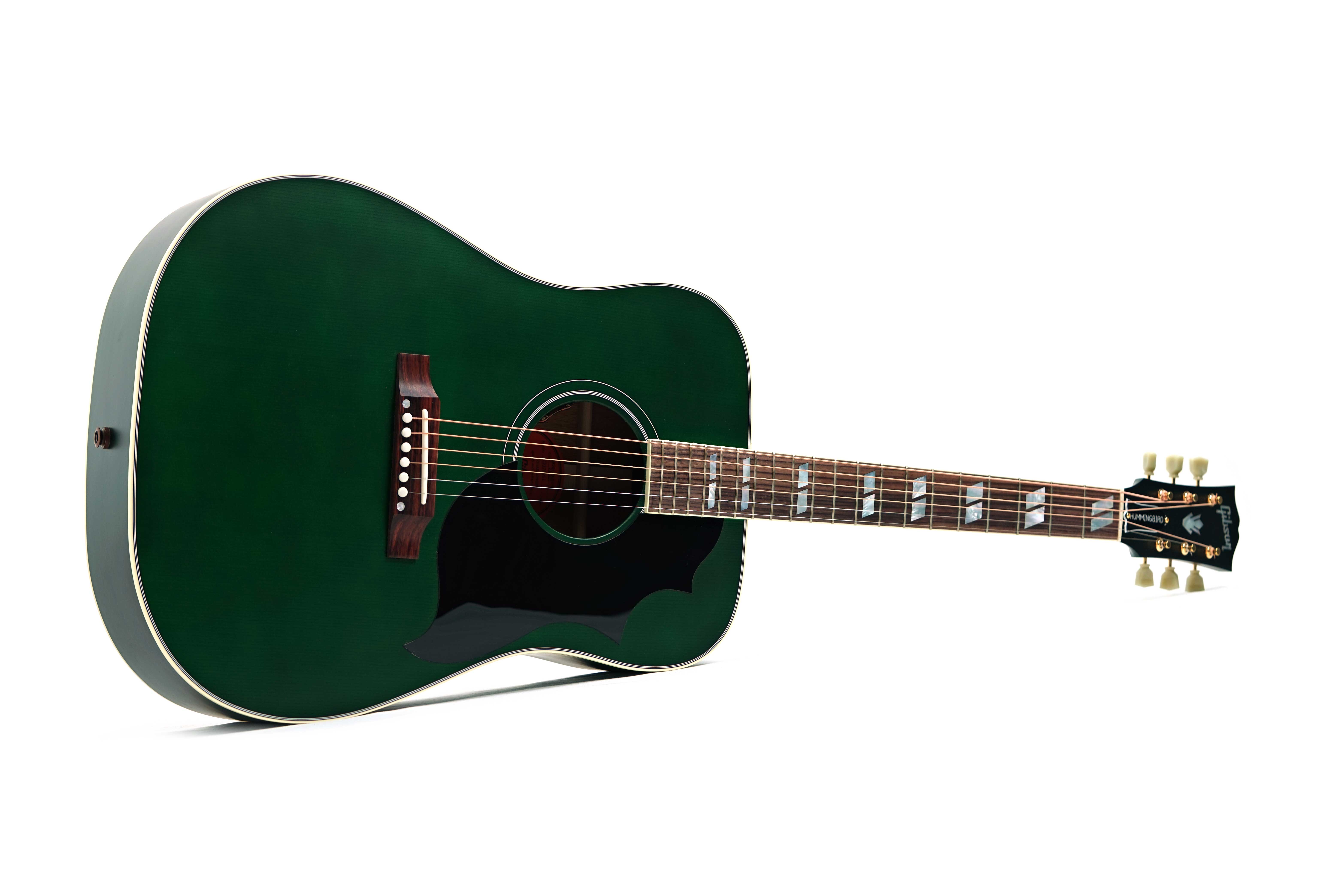 GUITARGUITAR Gibson Hummingbird Faded Emerald Green #23374061