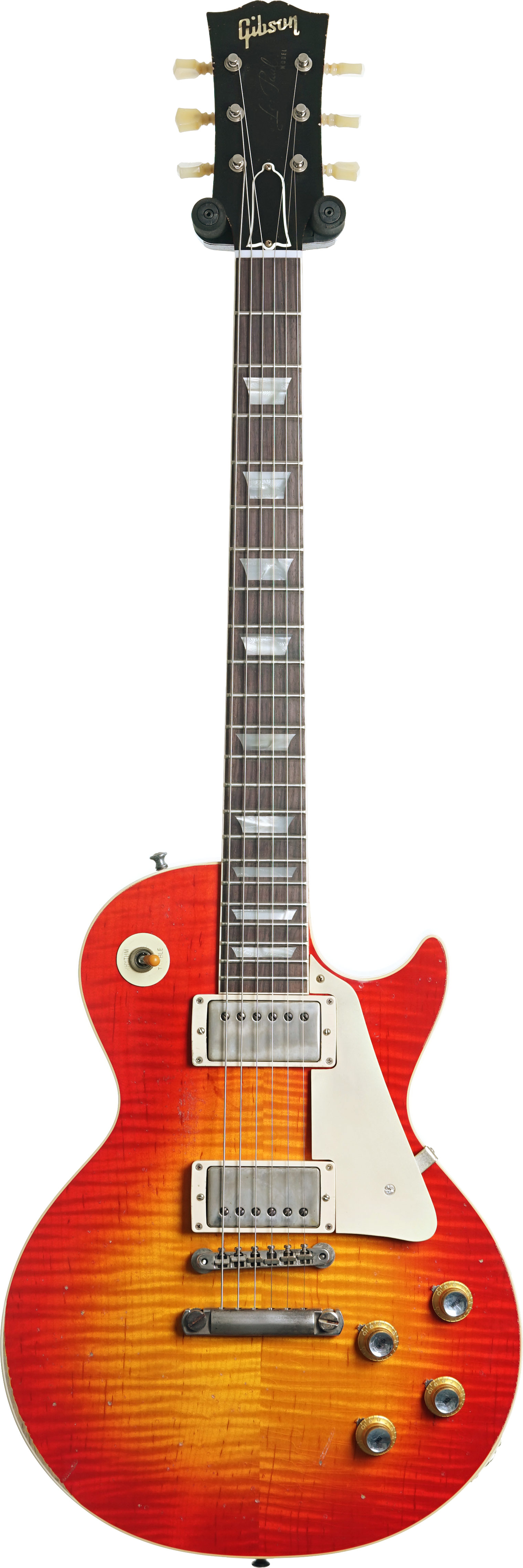 GUITARGUITAR Gibson Custom Shop 60s Les Paul Standard M2M Tomato Soup Burst Murphy Lab Heavy Aged #04327