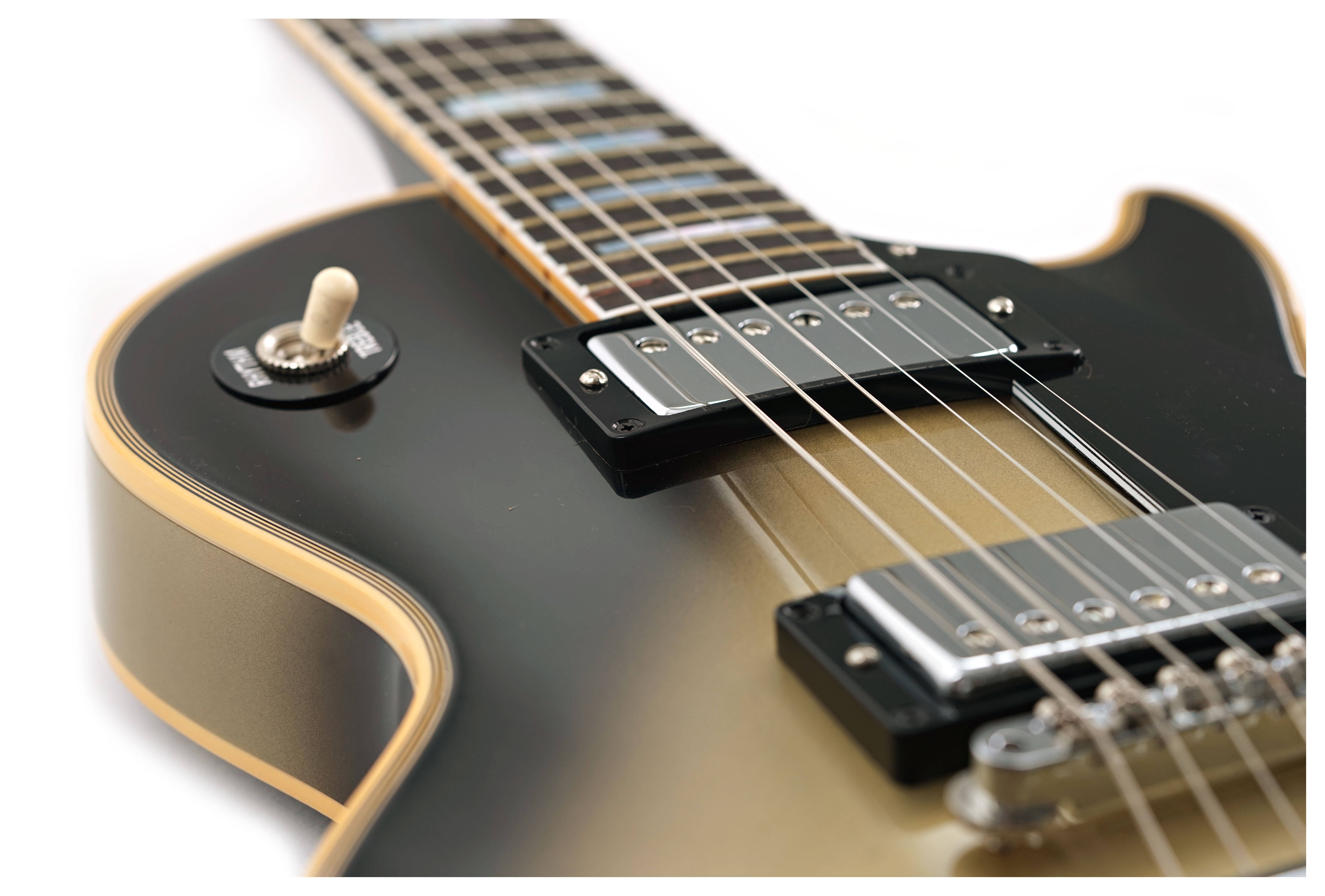 GUITARGUITAR Gibson Custom Shop Made 2 Measure 1968 Les Paul Custom Silverburst VOS Chrome Hardware #502338