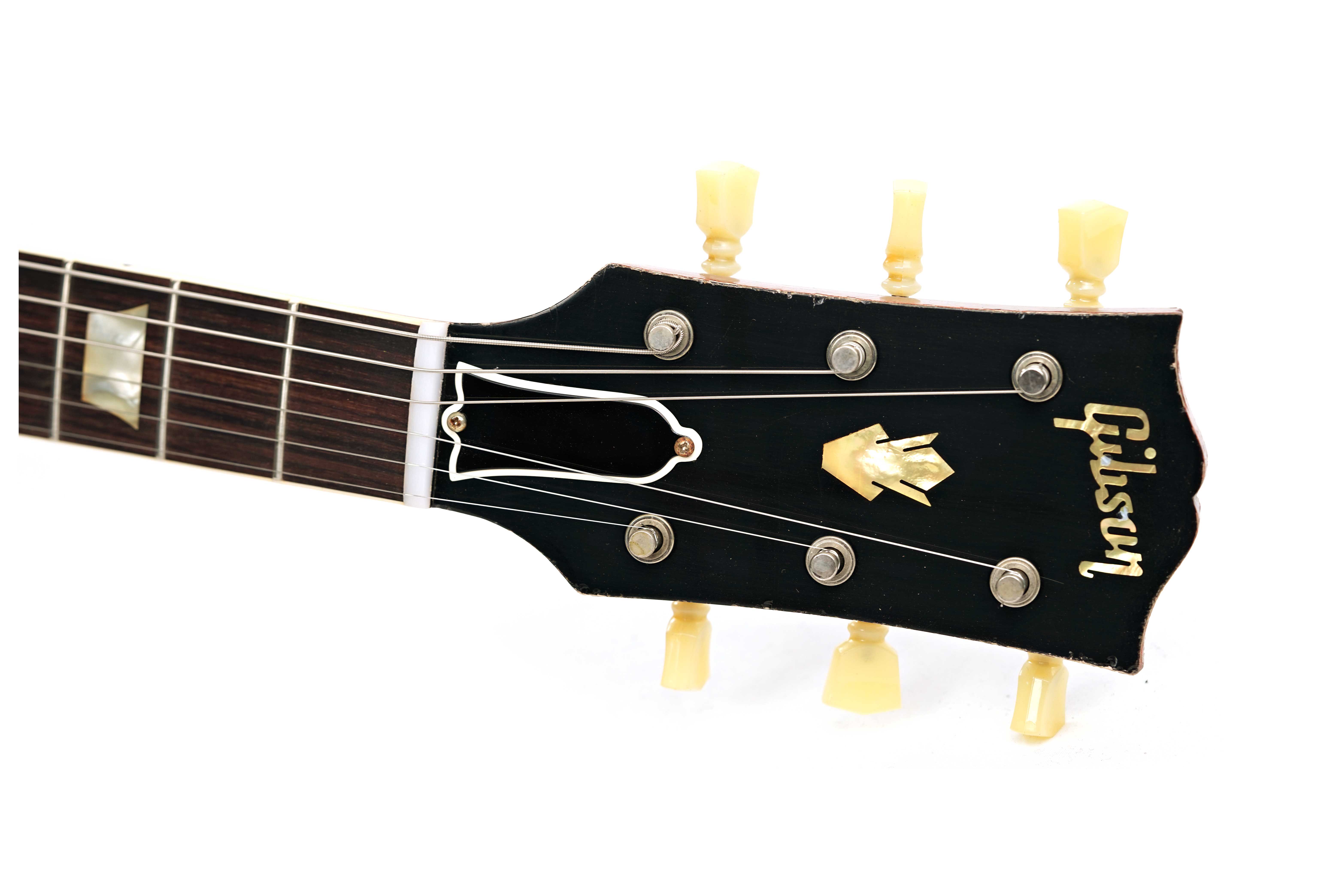 GUITARGUITAR Gibson Custom Shop Murphy Lab 1964 SG Standard Reissue With Maestro Vibrola Heavy Aged Faded Cherry #300094