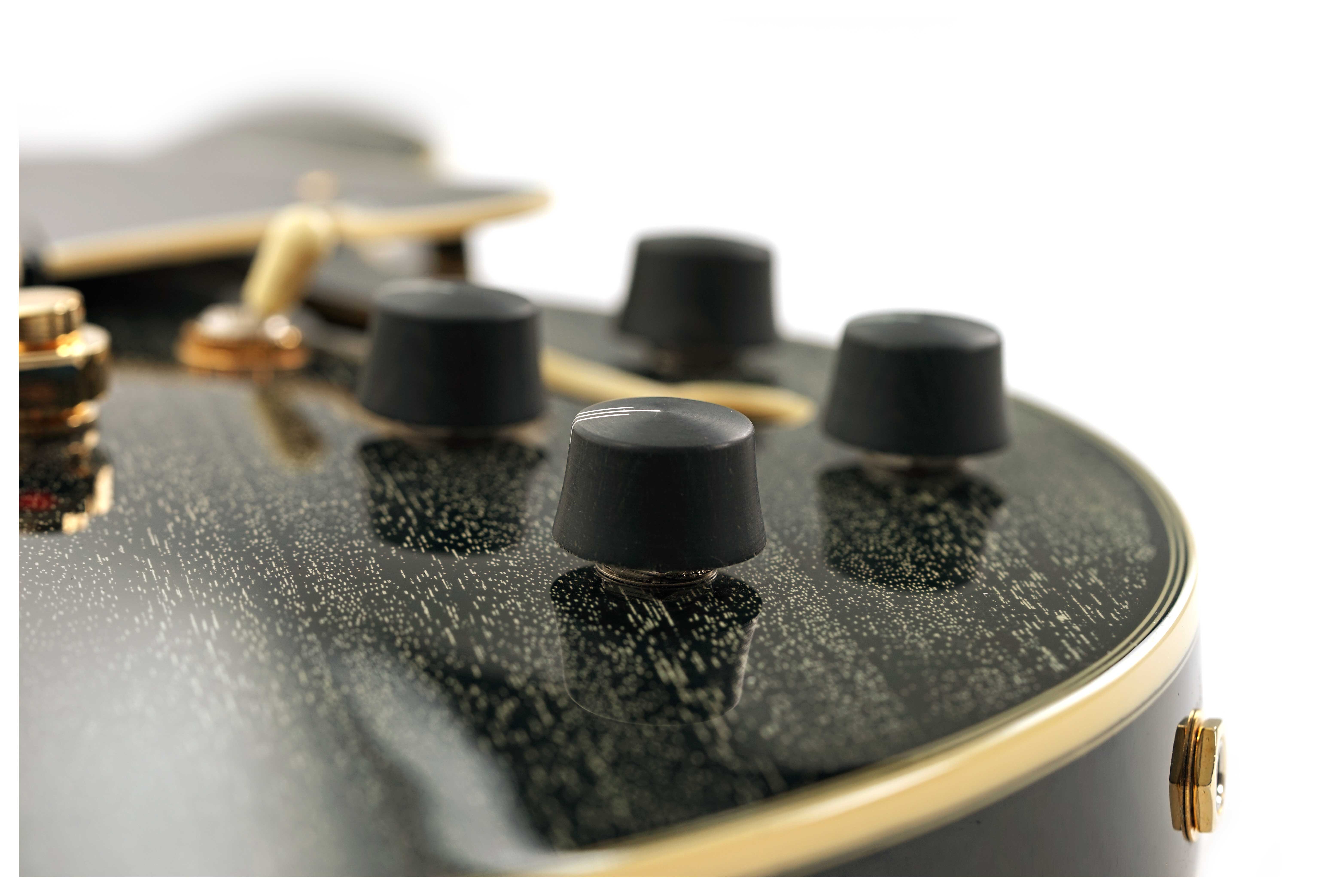 GUITARGUITAR D'Angelico Excel Mini DC Stop-Bar Black Dog
