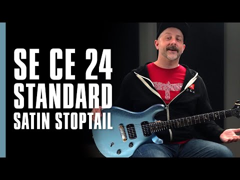 GUITARGUITAR PRS SE CE24 Standard Satin Stoptail Charcoal (2026)