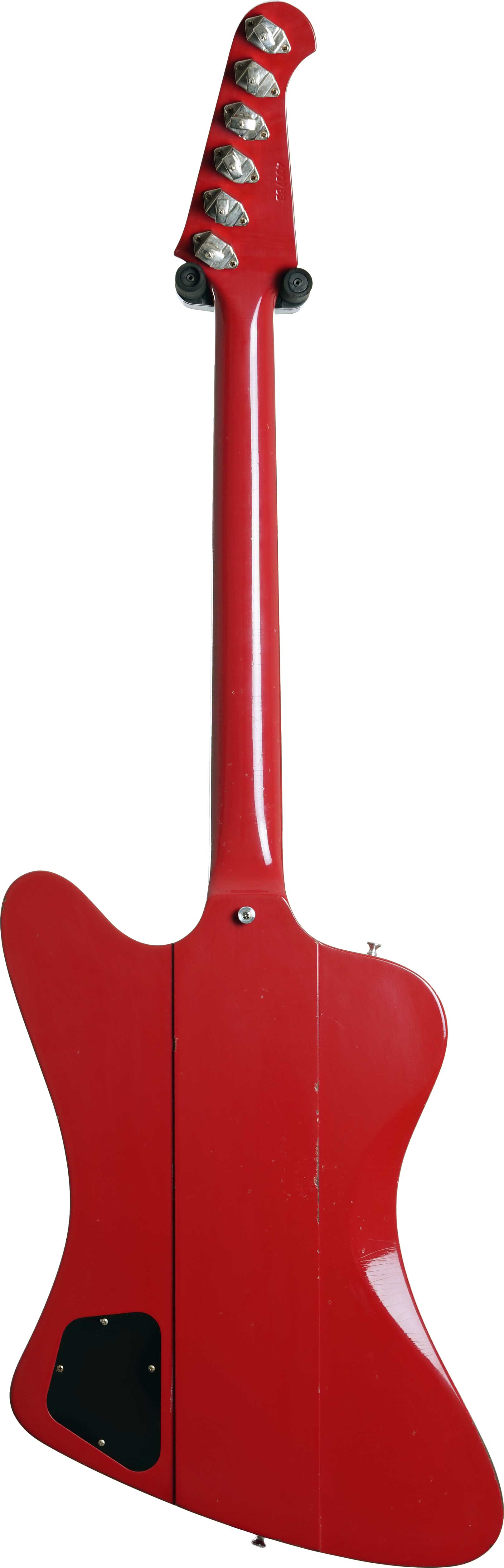 GUITARGUITAR Gibson Custom Shop 1963 Firebird V w/ Maestro Vibrola Light Aged Cardinal Red #400783