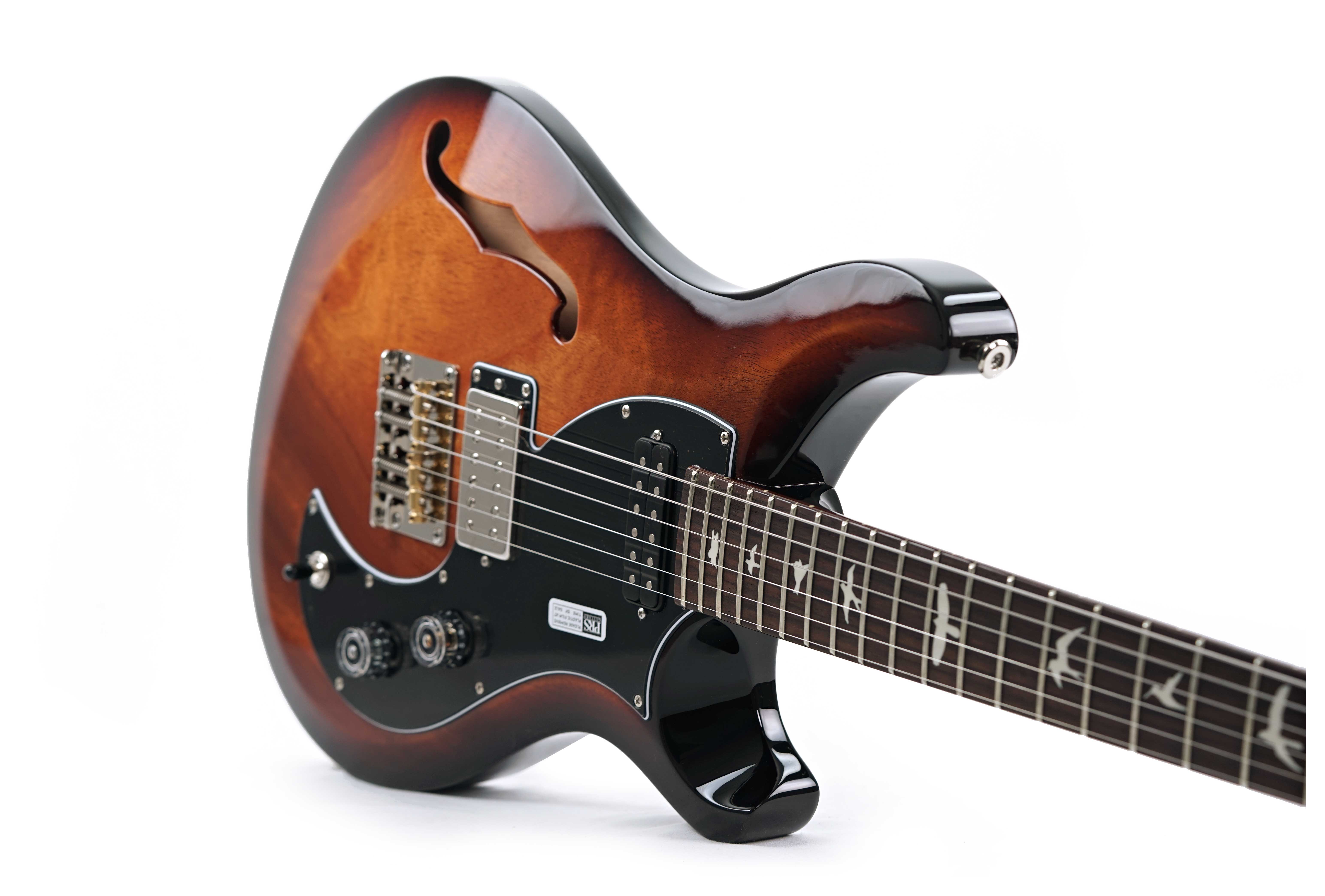 GUITARGUITAR PRS S2 Satin Vela Semi-Hollow McCarty Tobacco Sunburst