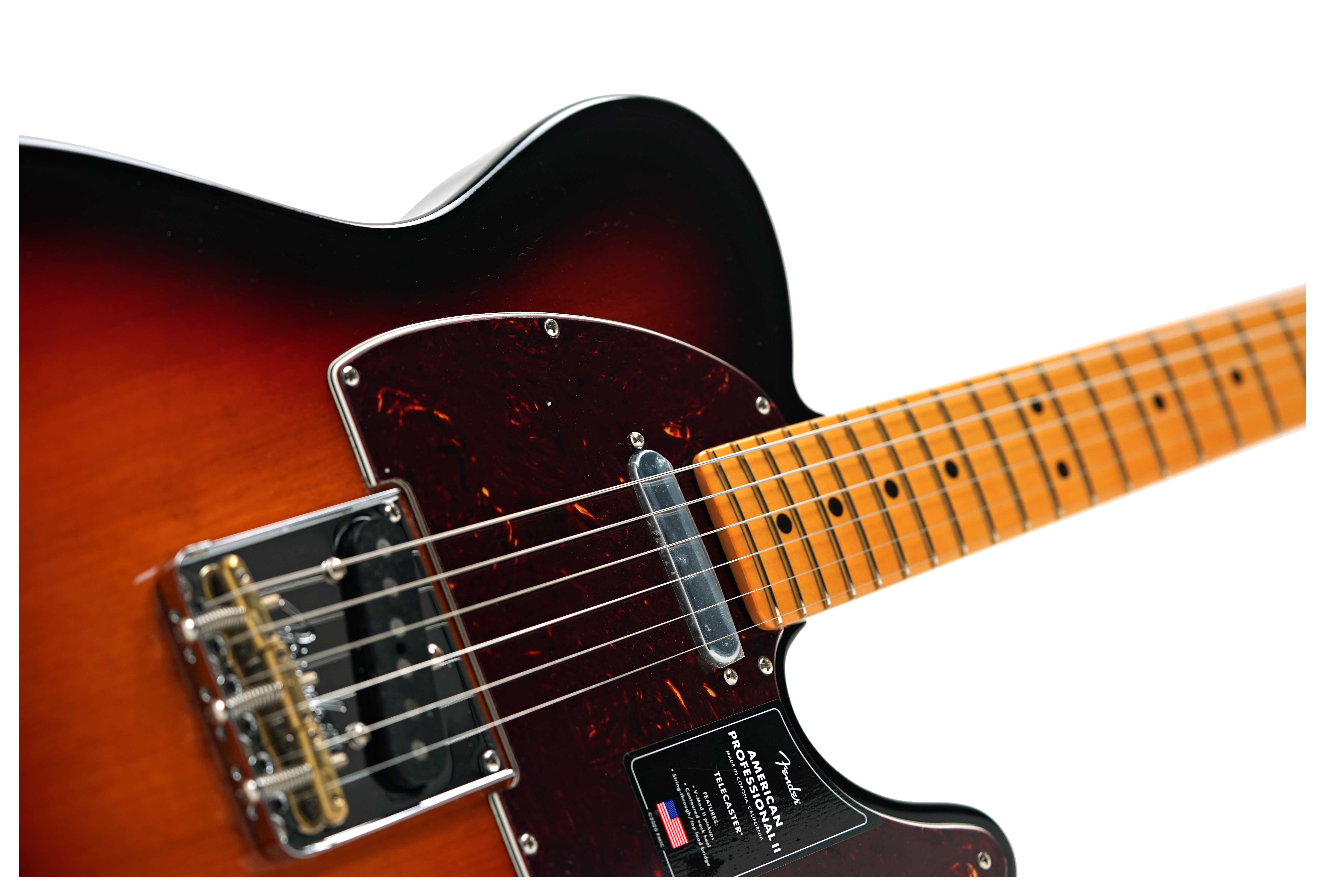 GUITARGUITAR Fender American Professional II Telecaster 3 Tone Sunburst Maple Fingerboard #US24038702