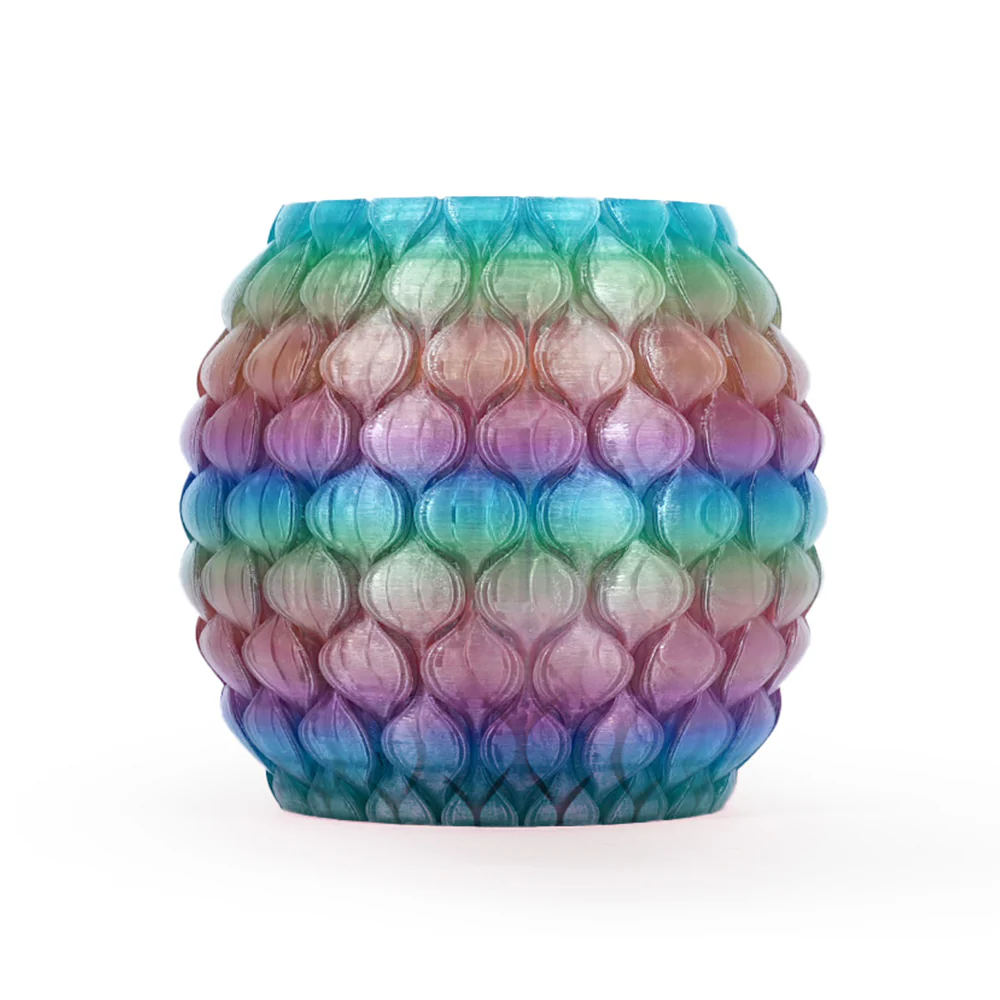 [MOQ: 3KG] PLA, SILK, PETG Rainbow Filament 3D Printer Filament 1KG