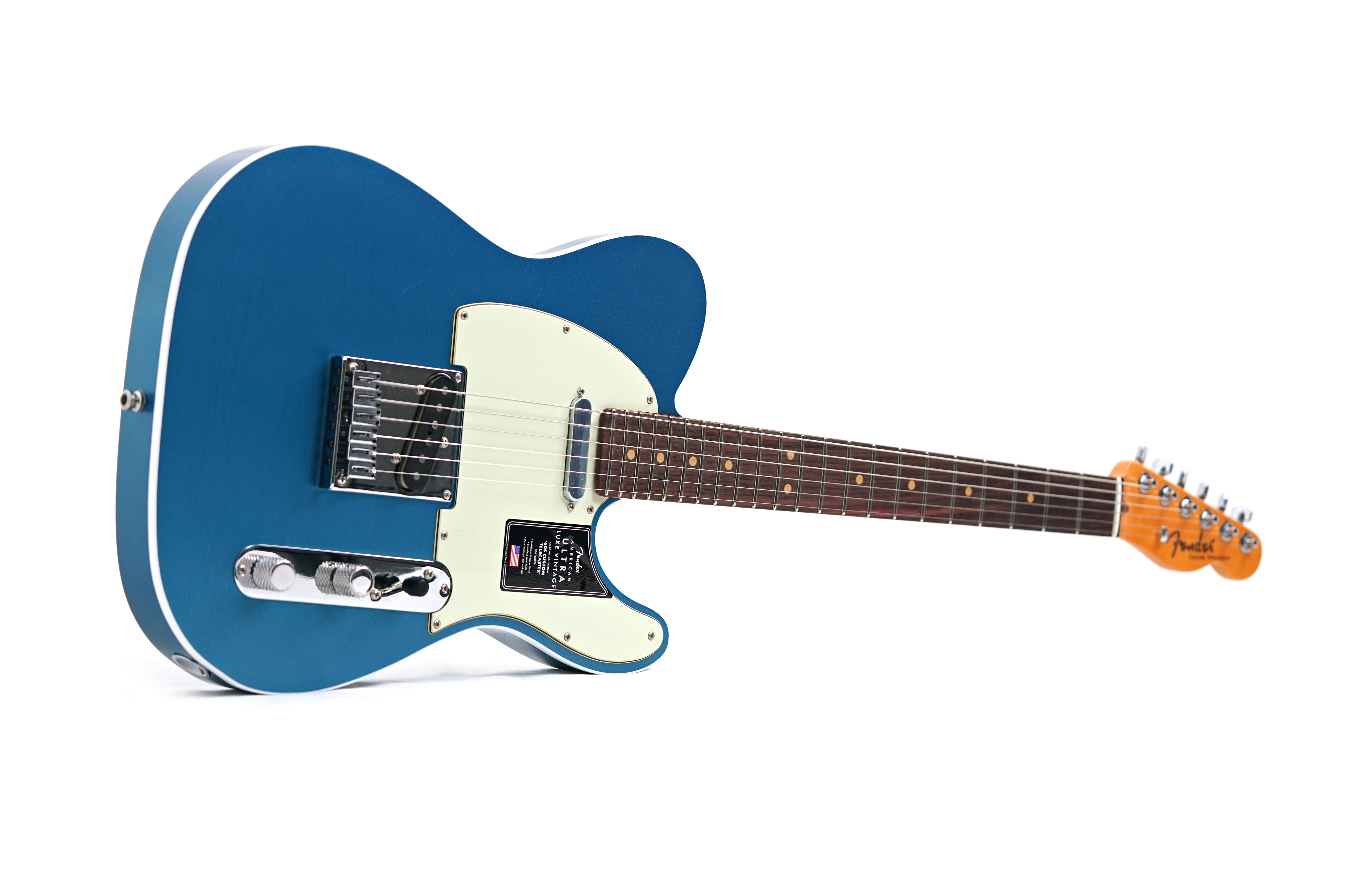 GUITARGUITAR Fender American Ultra Luxe Vintage 60s Custom Telecaster Lake Placid Blue #US25022688