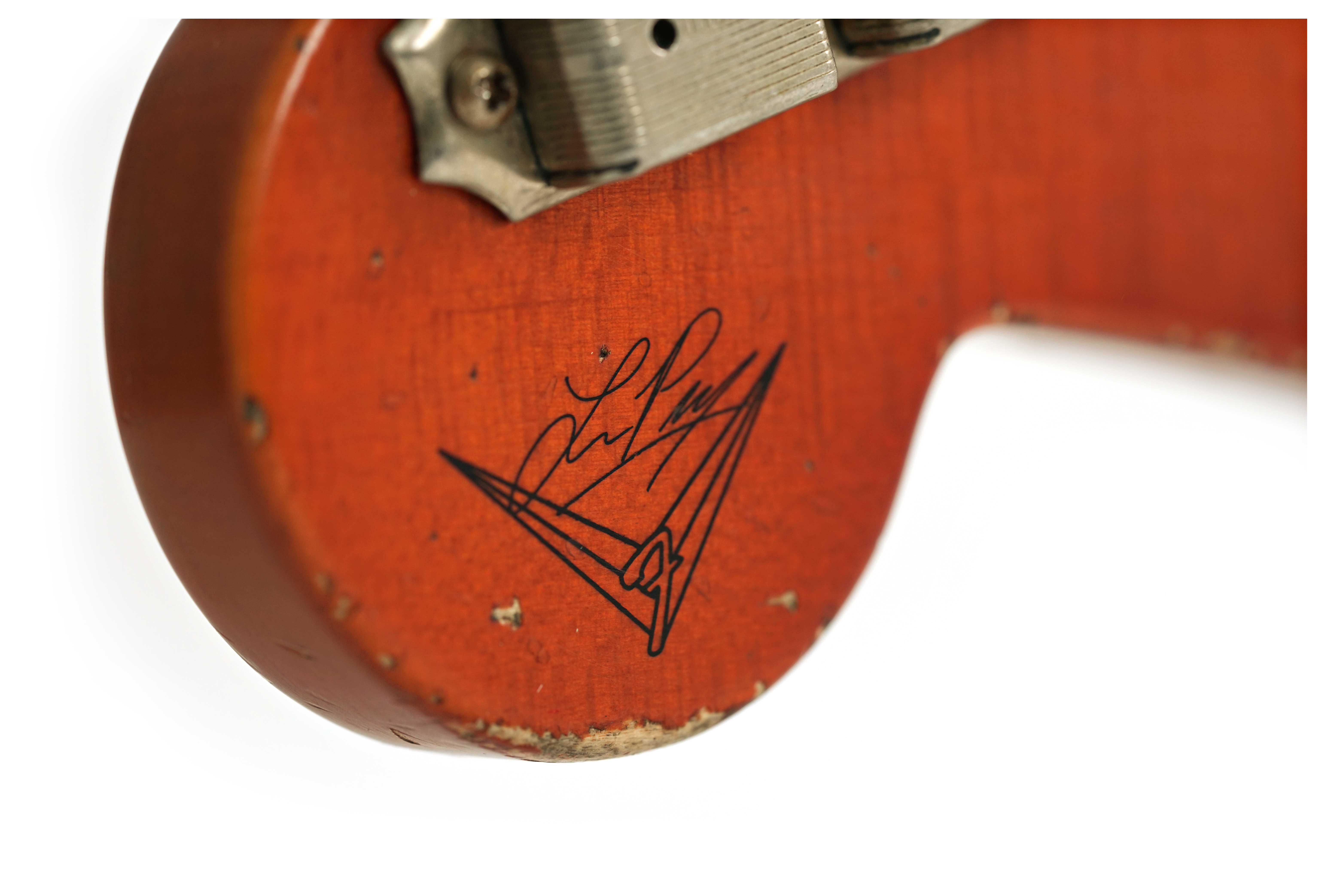 GUITARGUITAR Fender Custom Shop 1956 Stratocaster Journeyman Relic Transparent 3 Tone Sunburst Masterbuilt by Levi Perry #CZ565540