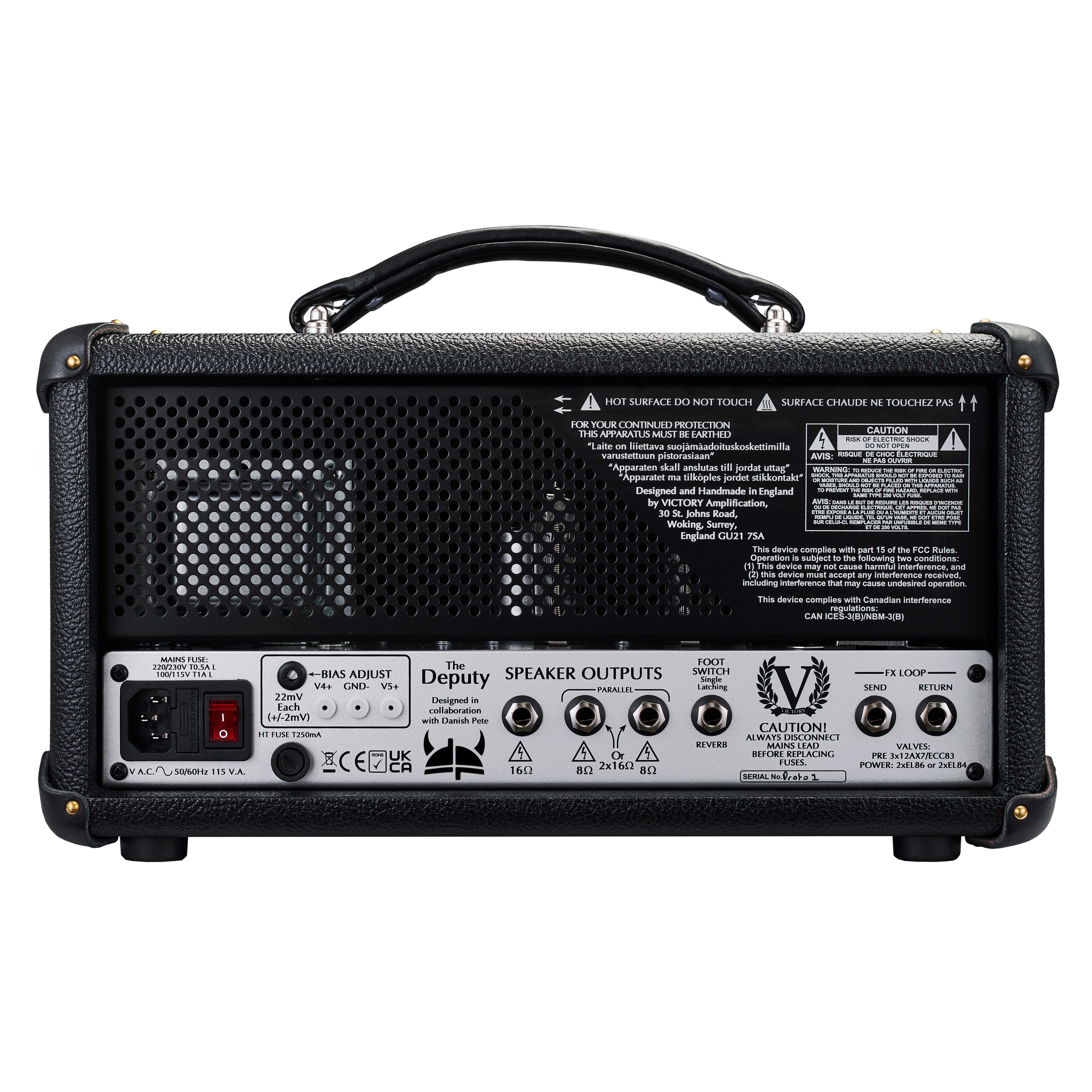 GUITARGUITAR Victory Amps Deputy Compact Valve Amp Head