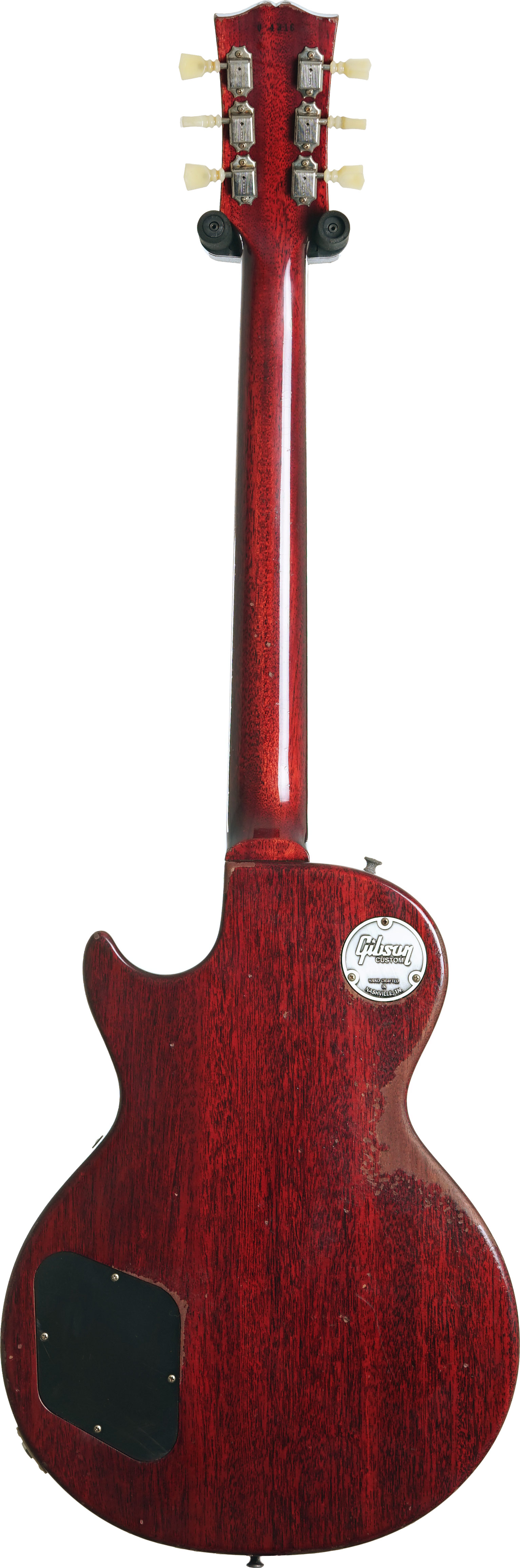GUITARGUITAR Gibson Custom Shop 59 Les Paul Standard Made 2 Measure Wide Tomato Burst Murphy Lab Heavy Aged #04316