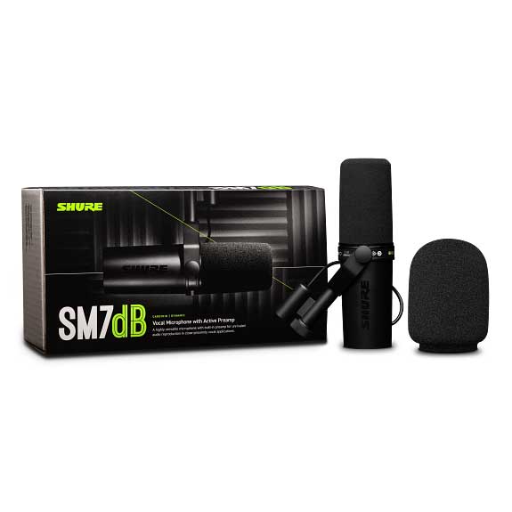 GUITARGUITAR Shure SM7DB Active Dynamic Microphone