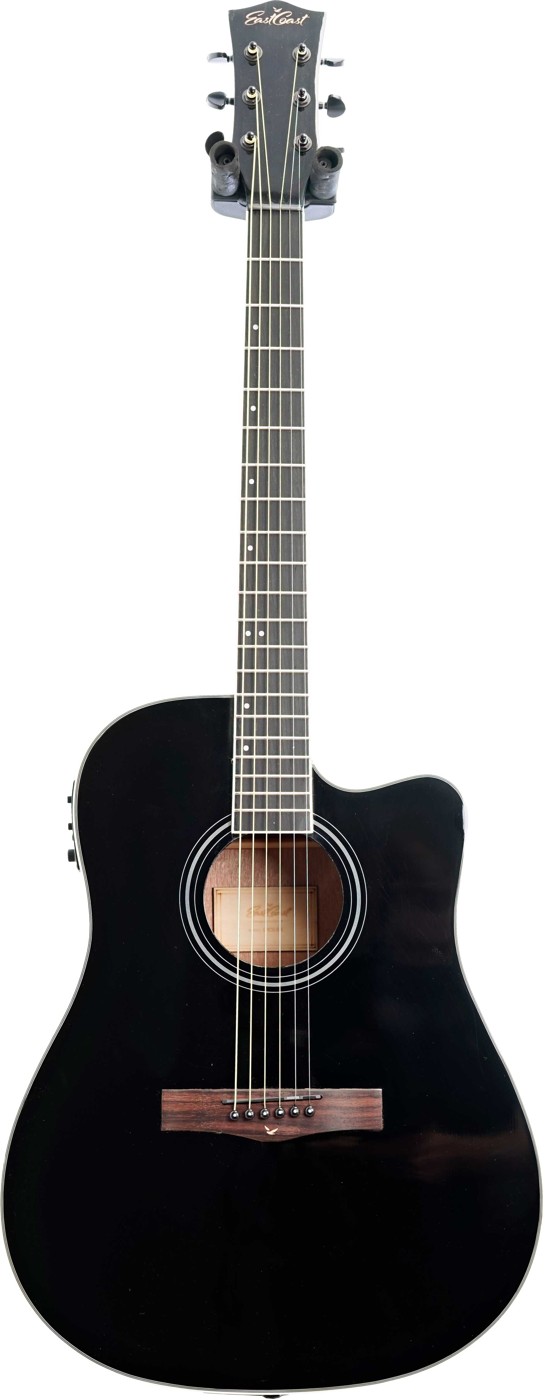 GUITARGUITAR EastCoast D1CE Gloss Black