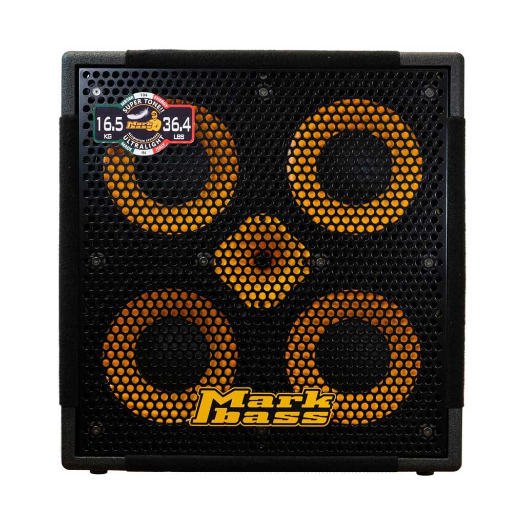 GUITARGUITAR Mark Bass MB58R 104 Energy 4 Ohm 4x10 Inch 800W Neodymium Speakers Bass Cabinet