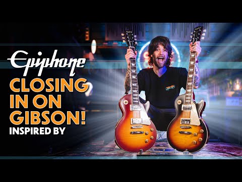 GUITARGUITAR Epiphone Inspired by Gibson Custom 1959 Les Paul Standard Tobacco Burst