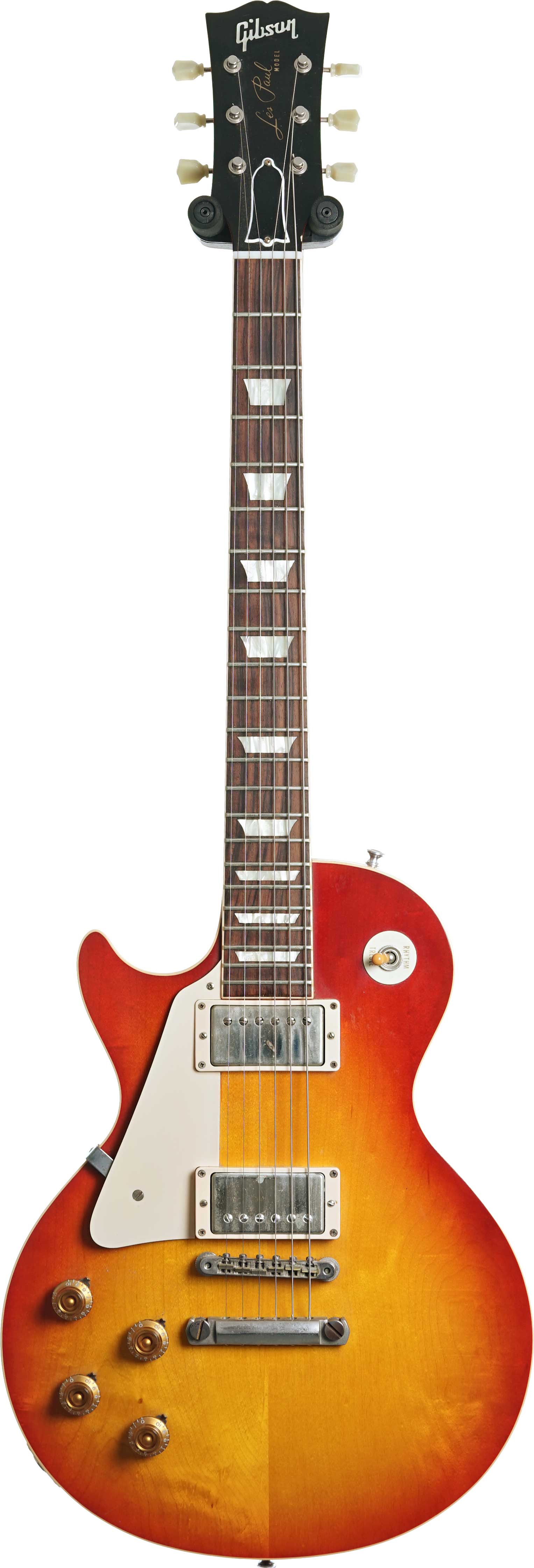 GUITARGUITAR Gibson Custom Shop 1958 Les Paul Plain Top Washed Cherry Left Handed (Pre-Owned) #821962
