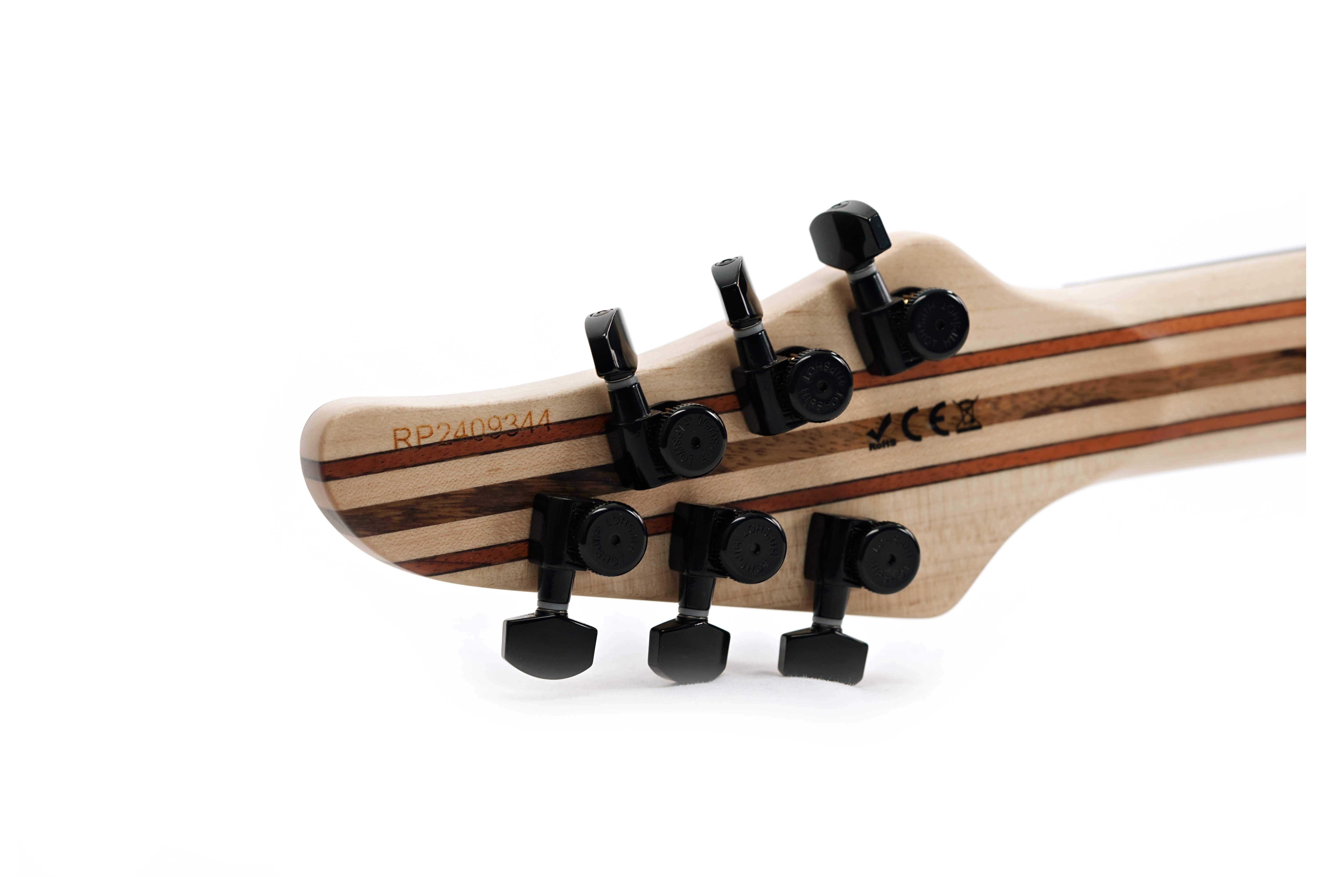 GUITARGUITAR Mayones Regius 6, Eye Poplar 4A, Custom Nuclear Burst Satin, Black Hardware #RP2409344