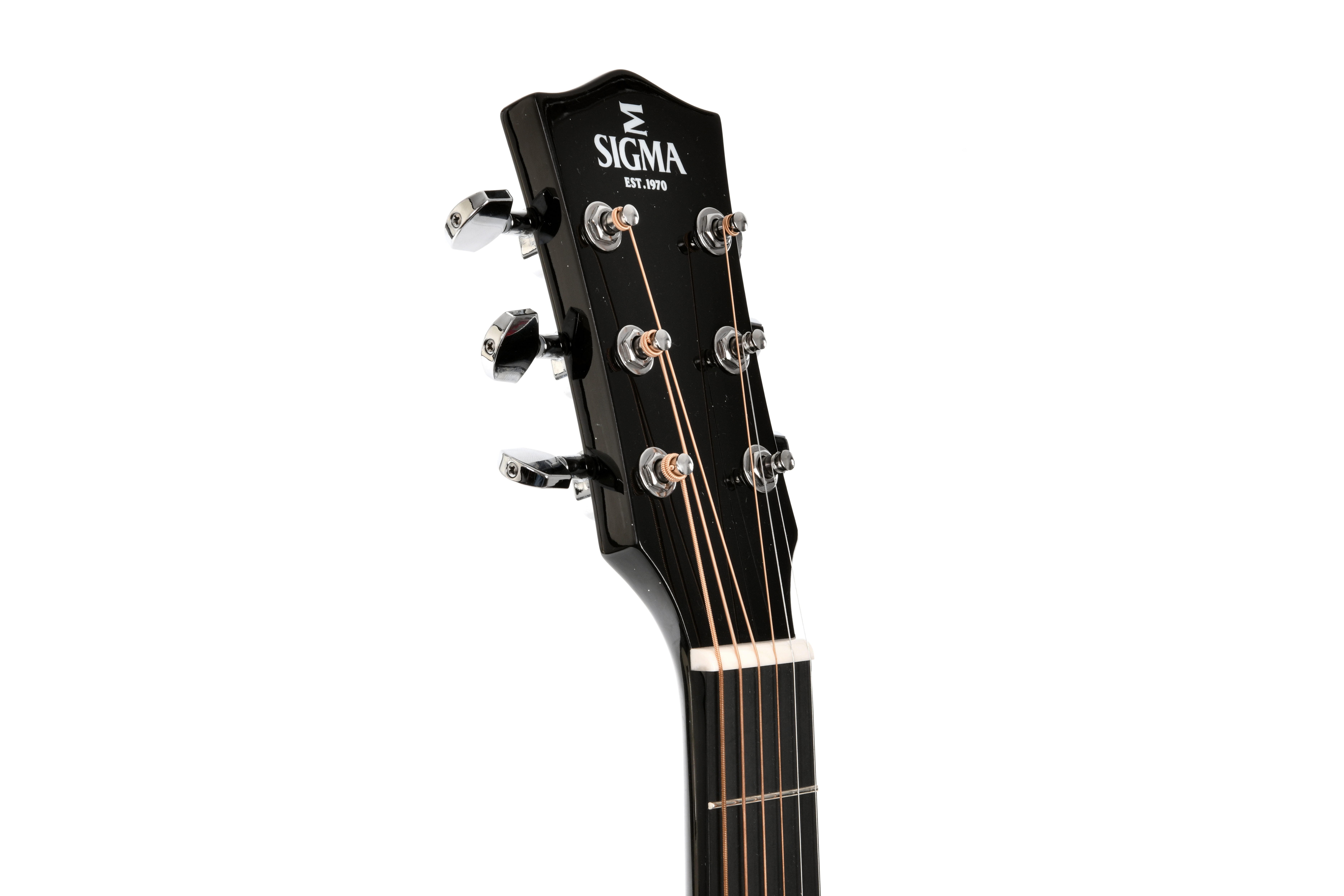 GUITARGUITAR Sigma GJM-1E Metallic Flake Black