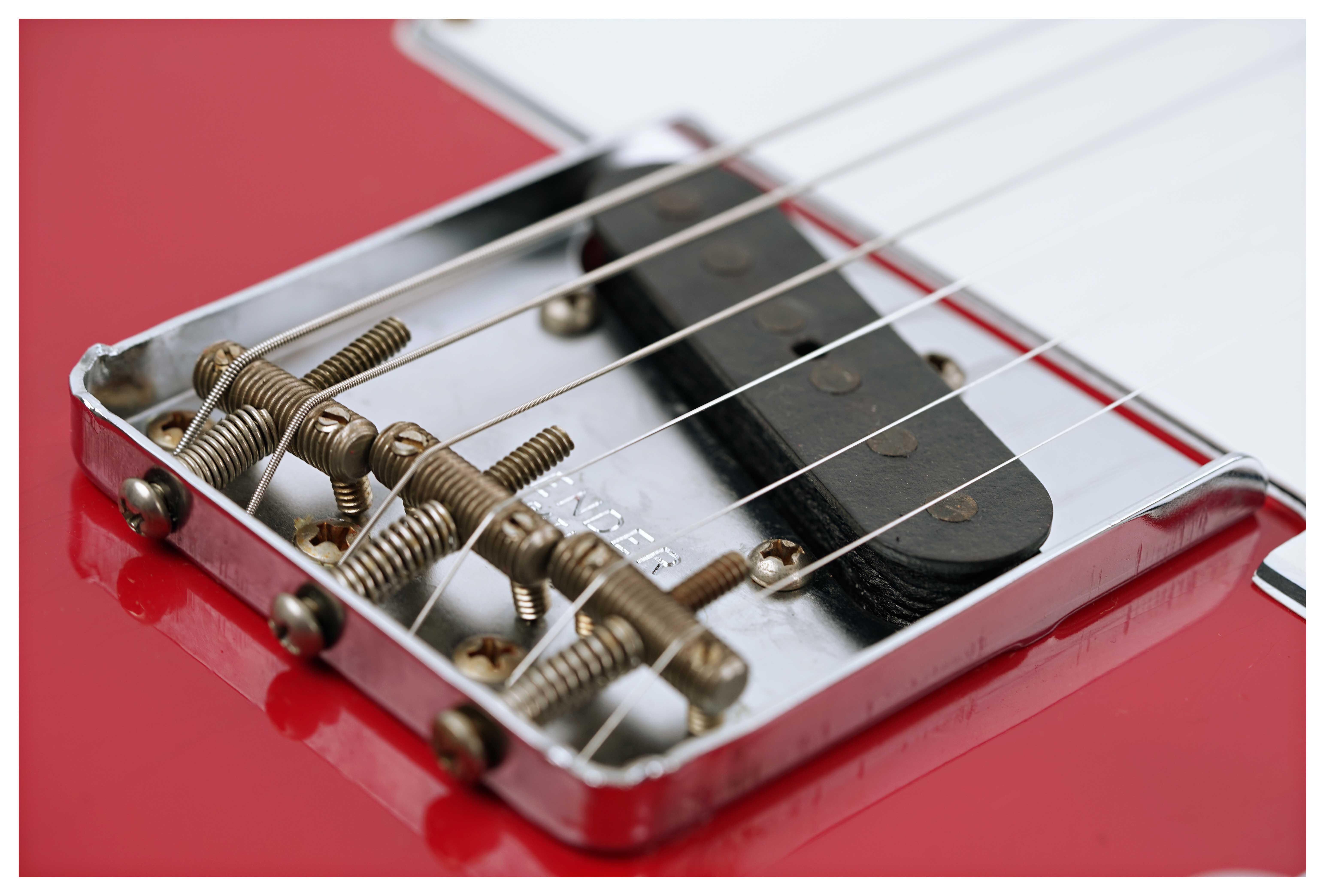 GUITARGUITAR Fender Custom Shop 1965 Telecaster Custom Heavy Relic Dakota Red Maple Fingerboard