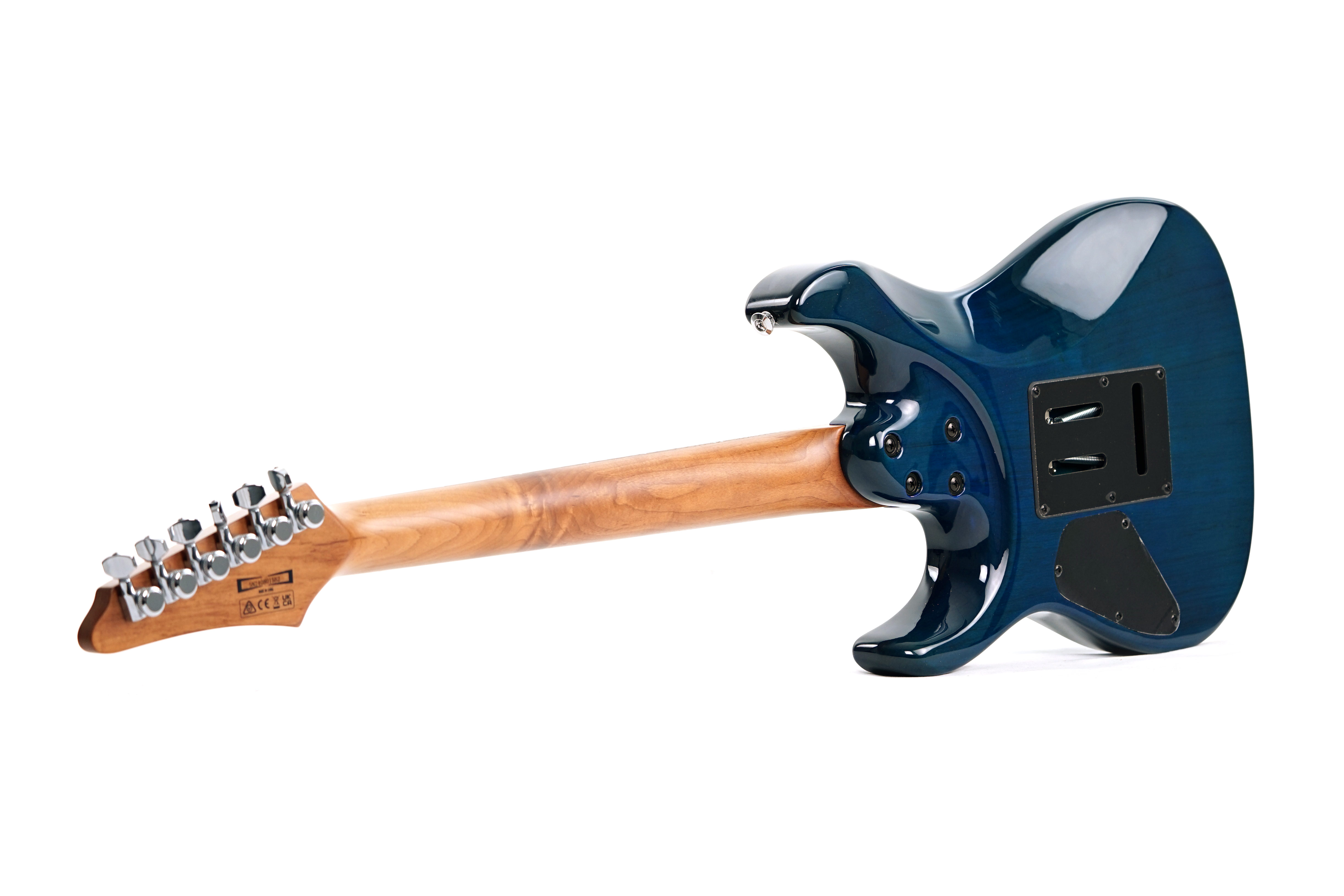 GUITARGUITAR Ibanez AZ24S1F AZ Standard HH Transparent Turquoise Burst