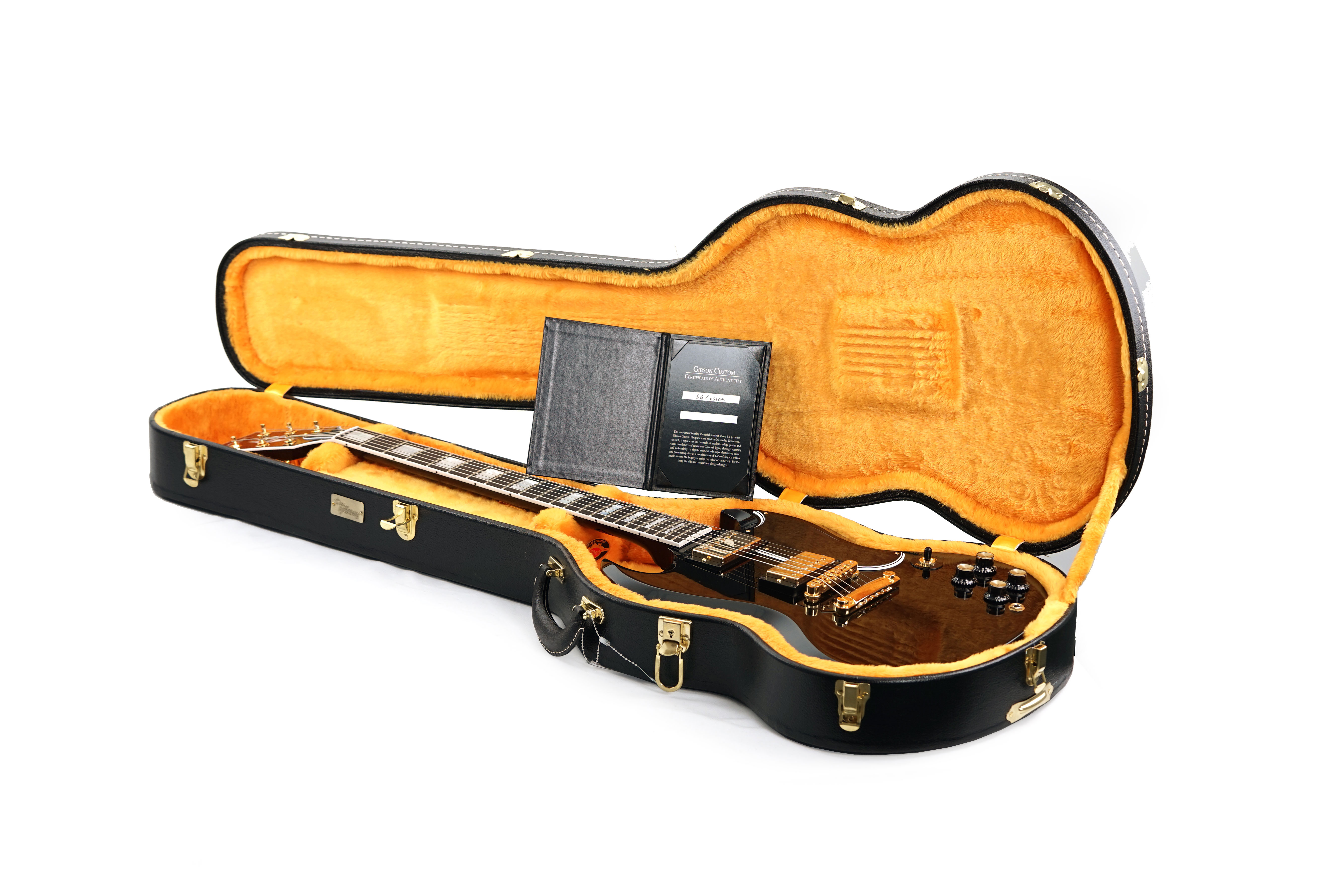 GUITARGUITAR Gibson Custom Shop SG Custom 2-Pickup with Ebony Fingerboard Gloss #CS502564