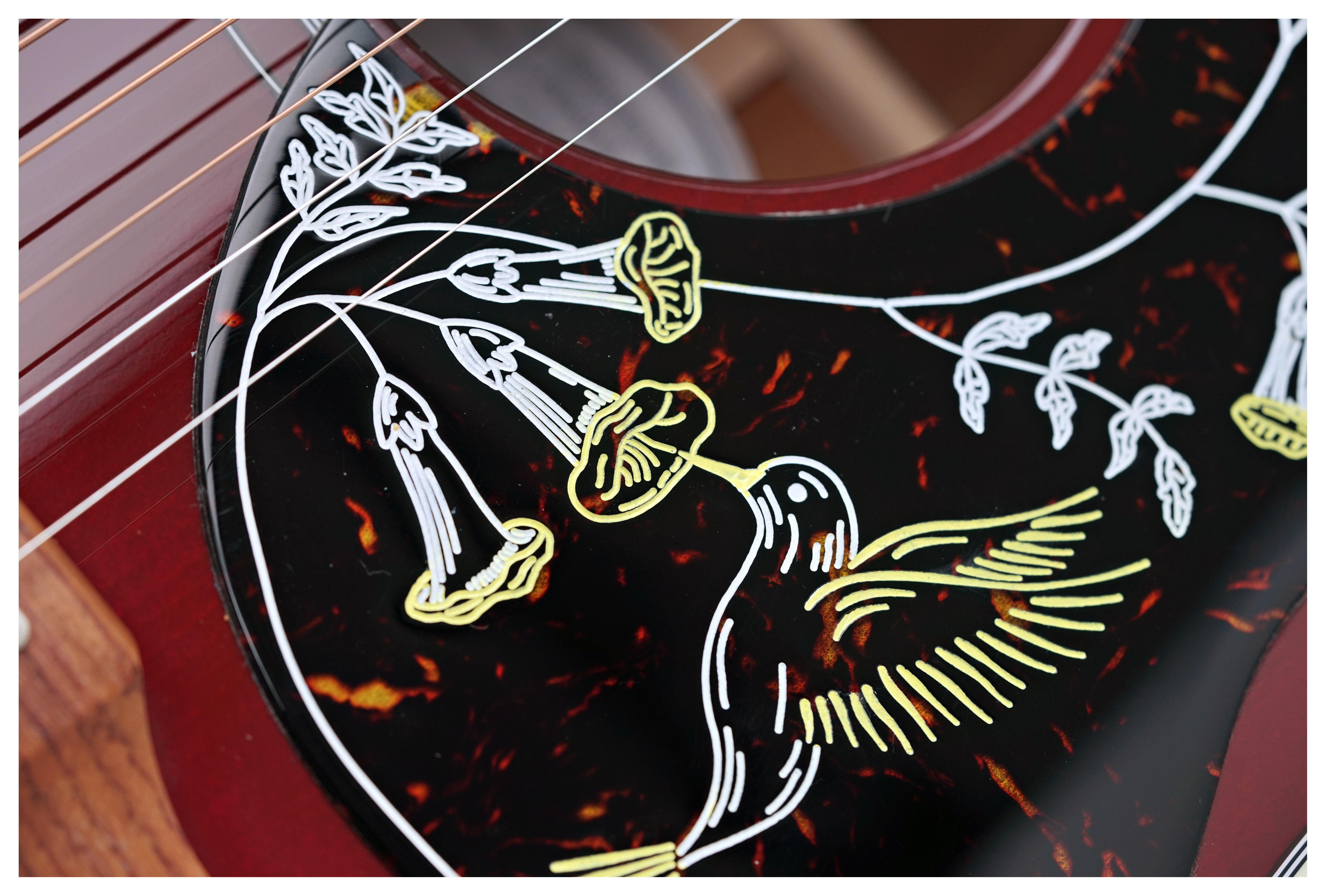 GUITARGUITAR Gibson Hummingbird Standard Wine Red