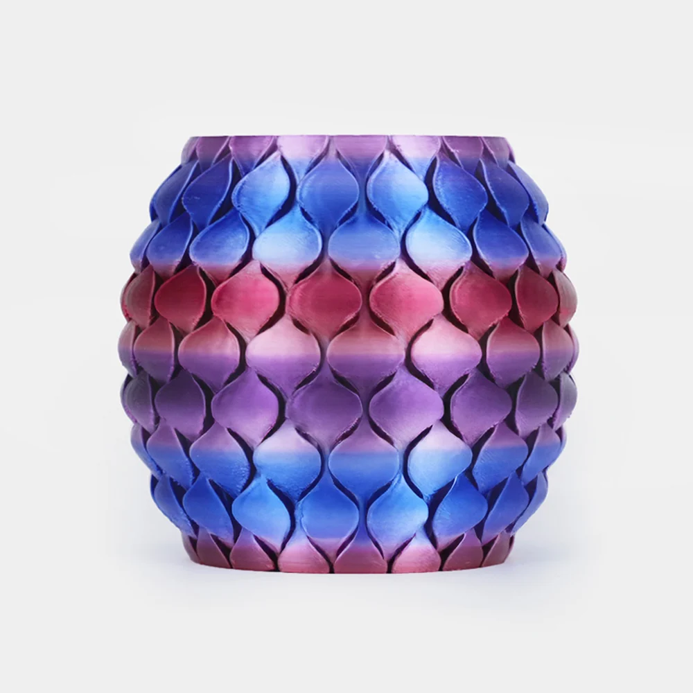 [MOQ: 3KG] PLA, SILK, PETG Rainbow Filament 3D Printer Filament 1KG