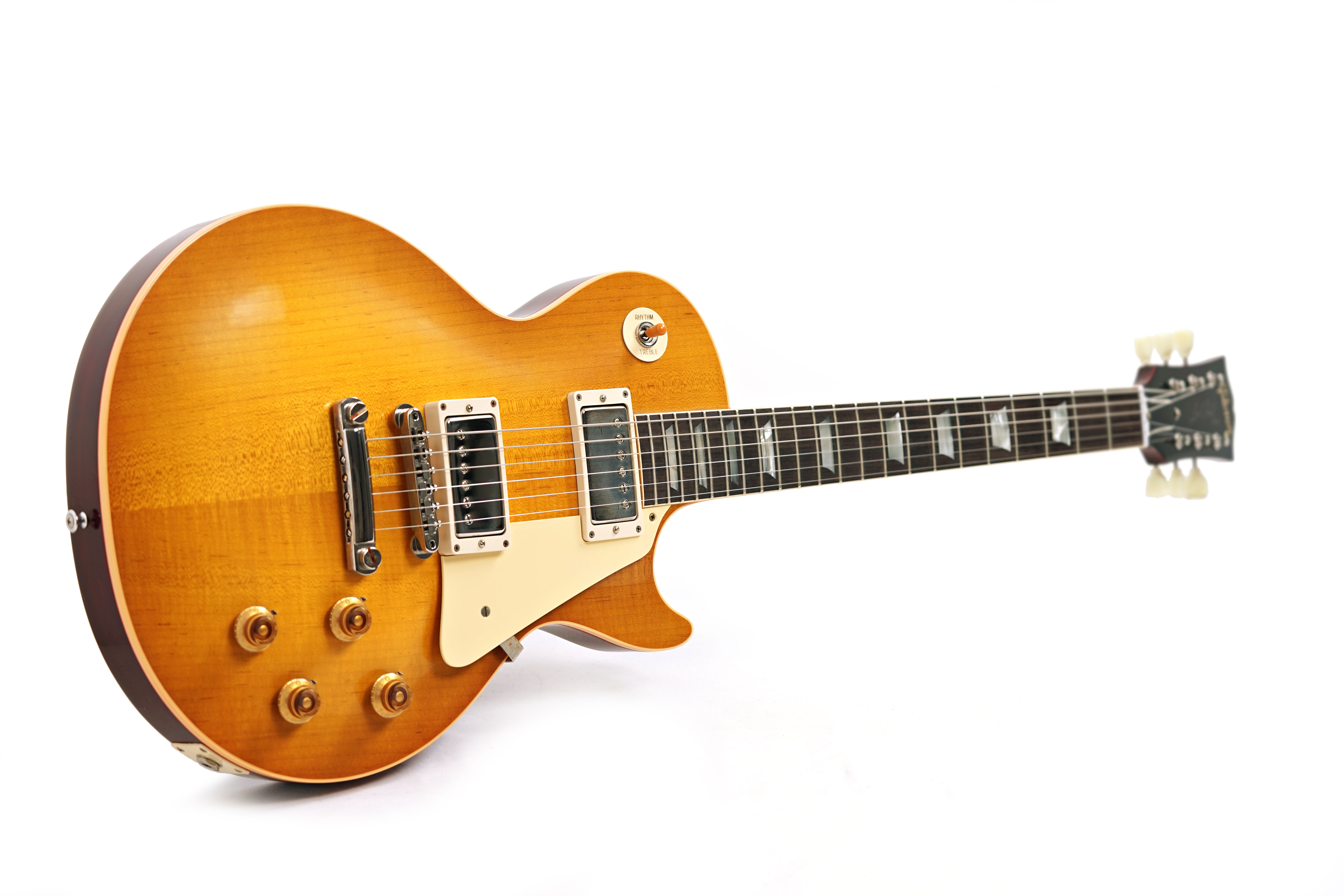 GUITARGUITAR Gibson Custom Shop 1958 Les Paul Standard Reissue Lemon Burst VOS #85509
