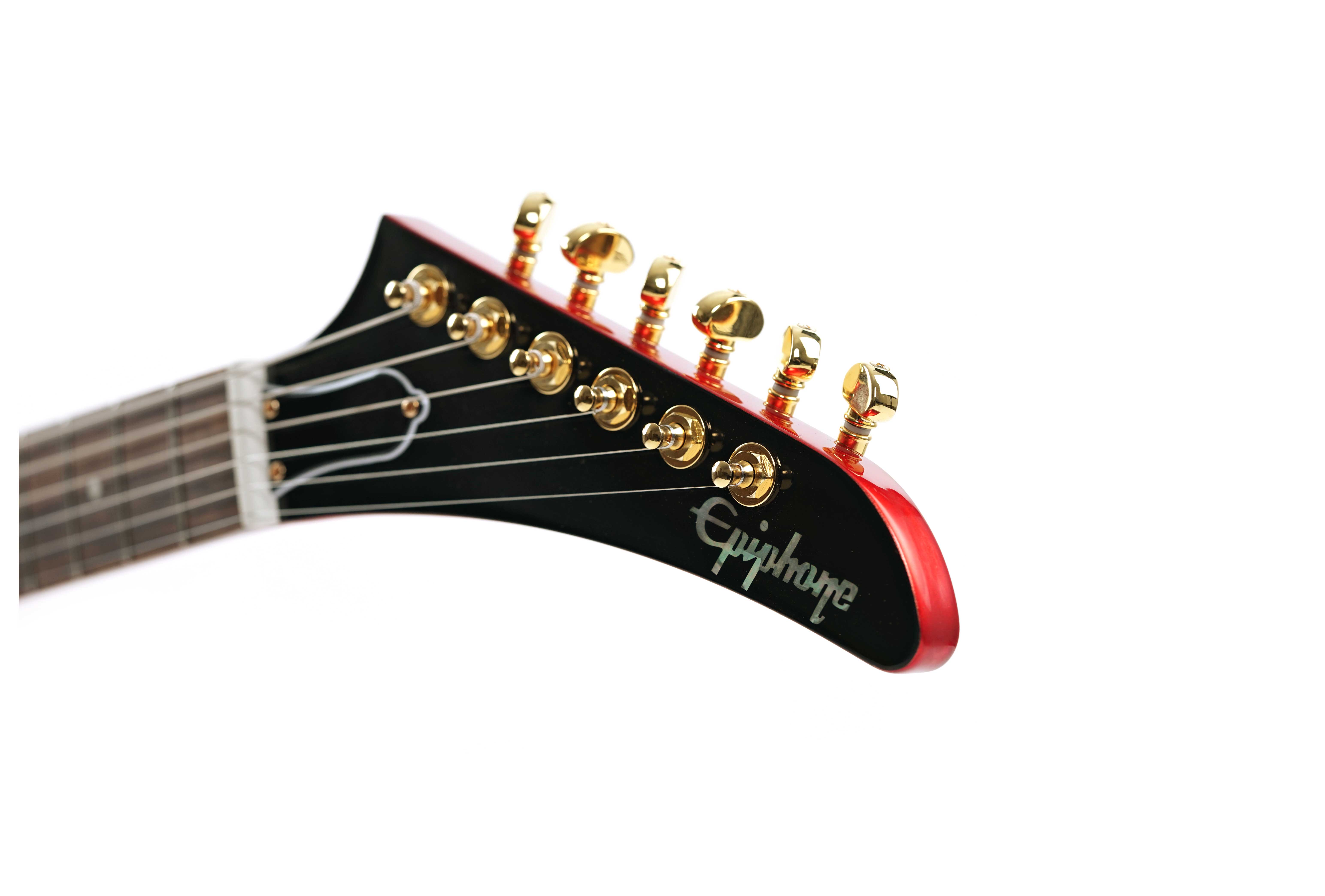 GUITARGUITAR Epiphone Explorer Ruby Red Metallic UK Exclusive