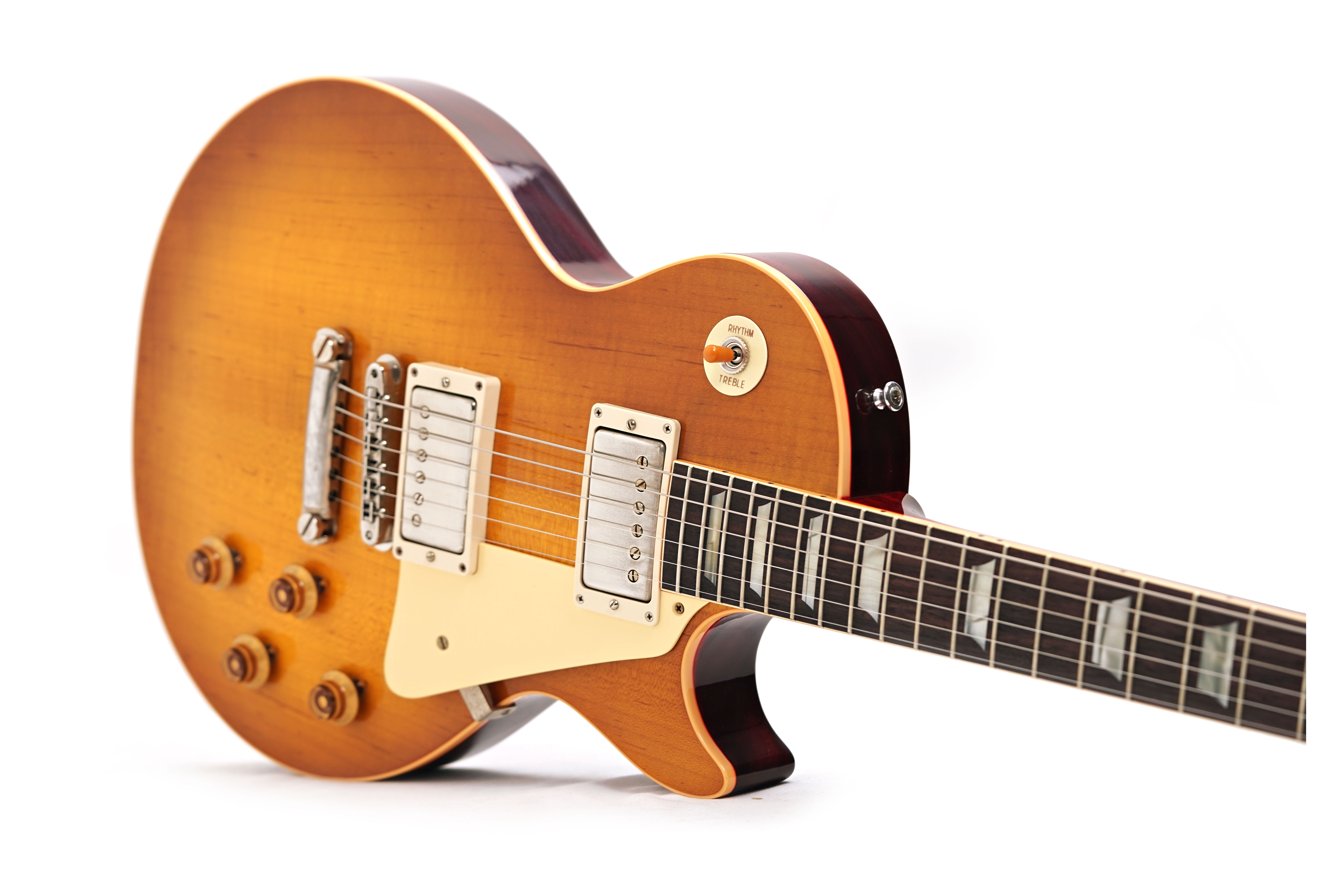 GUITARGUITAR Gibson Custom Shop 1958 Les Paul Standard Reissue Lemon Burst VOS #85483