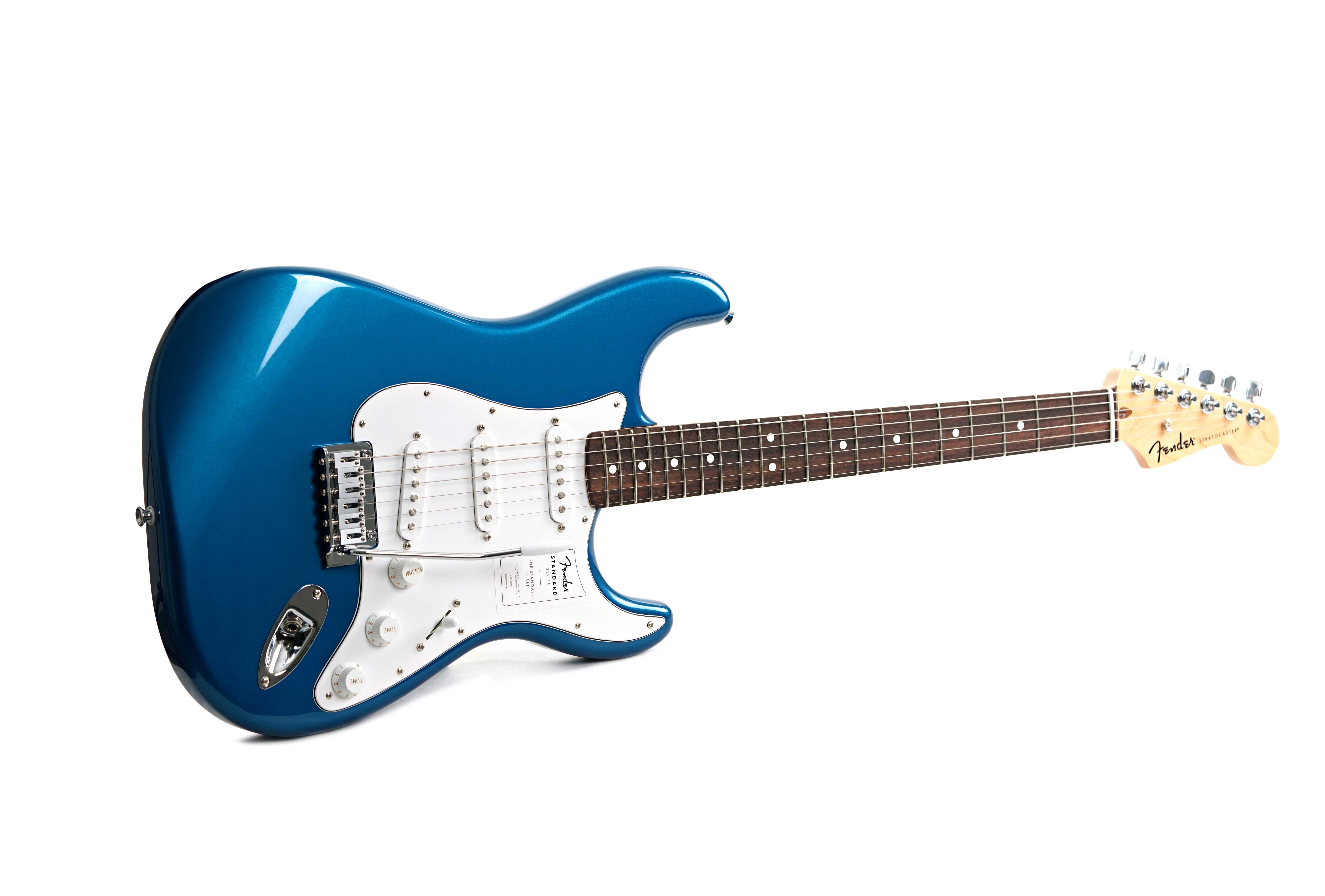 GUITARGUITAR Fender Standard Stratocaster Aqua Marine Metallic Indian Laurel Fingerboard