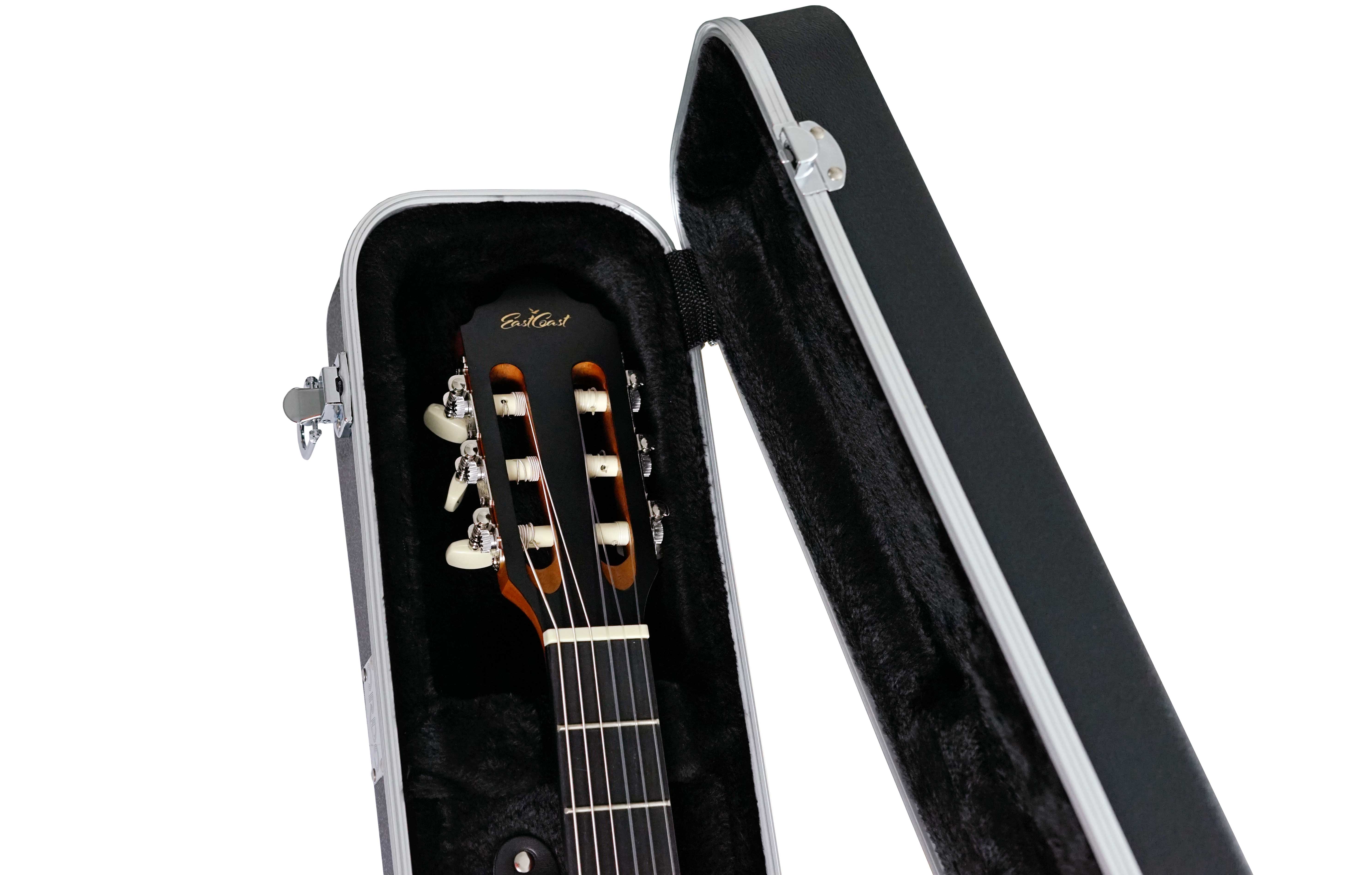 GUITARGUITAR Ordo GC-2GCP Deluxe Classical Guitar ABS Hard Case