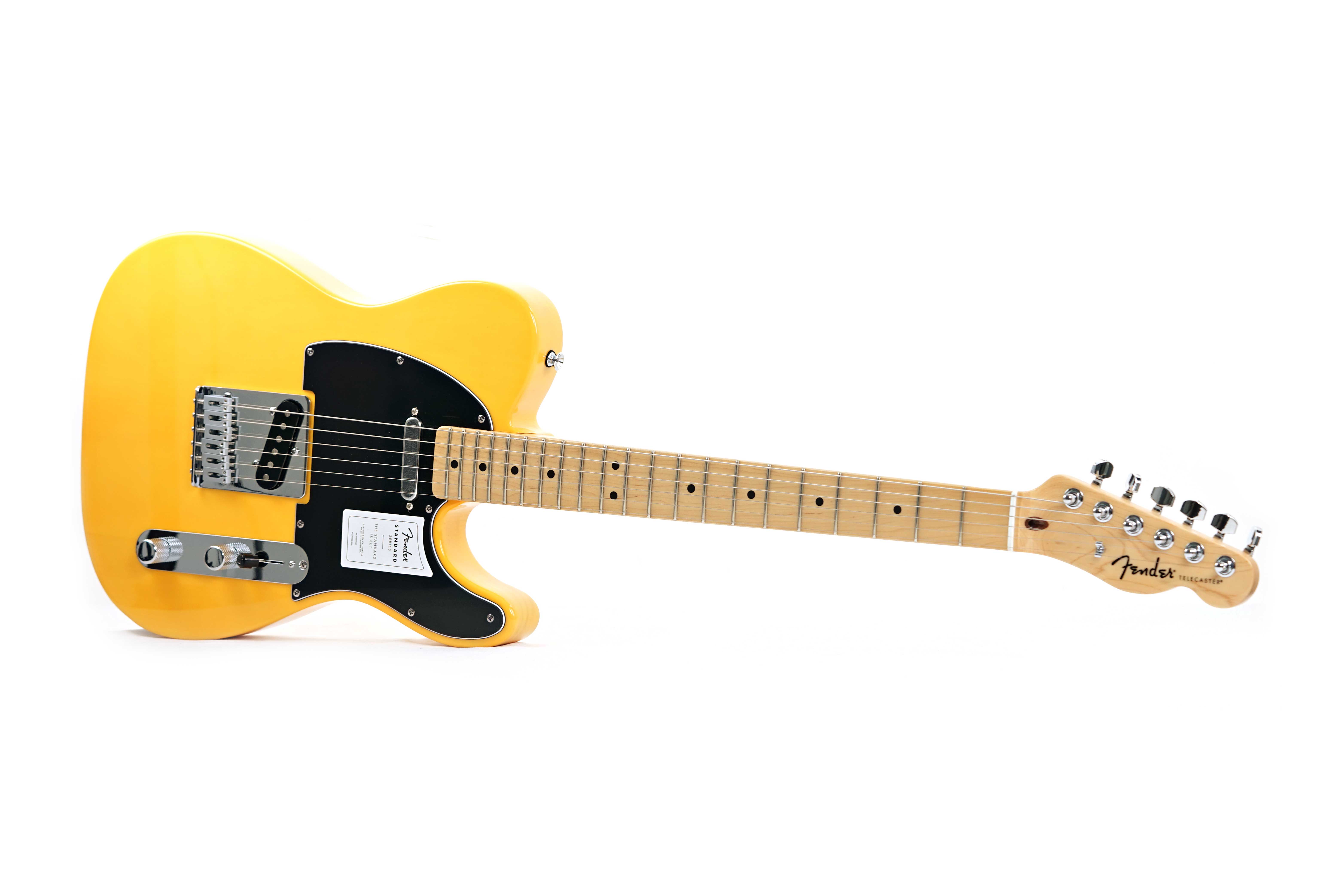 GUITARGUITAR Fender Standard Telecaster Butterscotch Blonde Maple Fingerboard