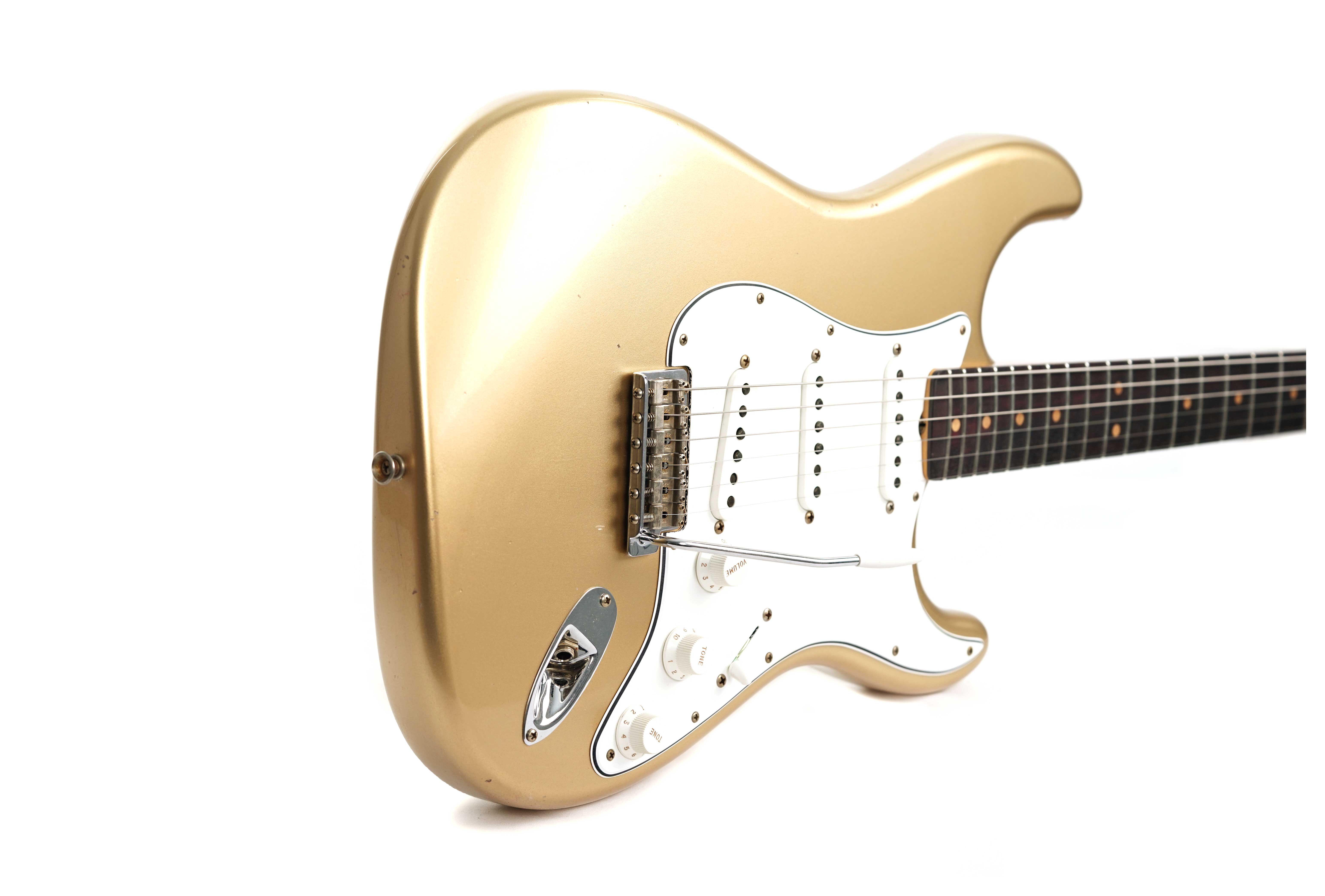 GUITARGUITAR Fender Custom Shop Mid '60s Collection Stratocaster Relic HLE Gold #R143676