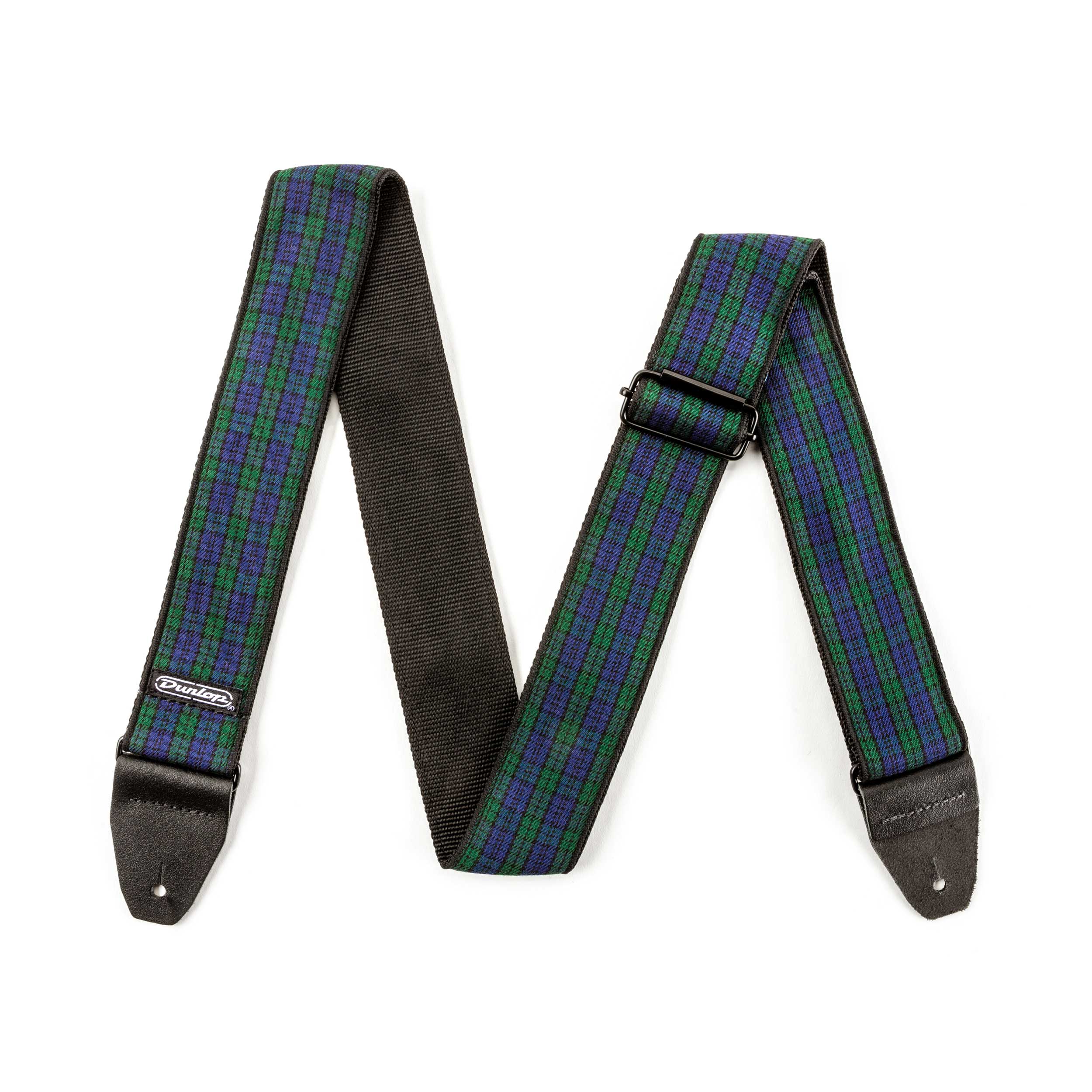 GUITARGUITAR Dunlop D6731 Jacquard Black Watch Plaid Strap