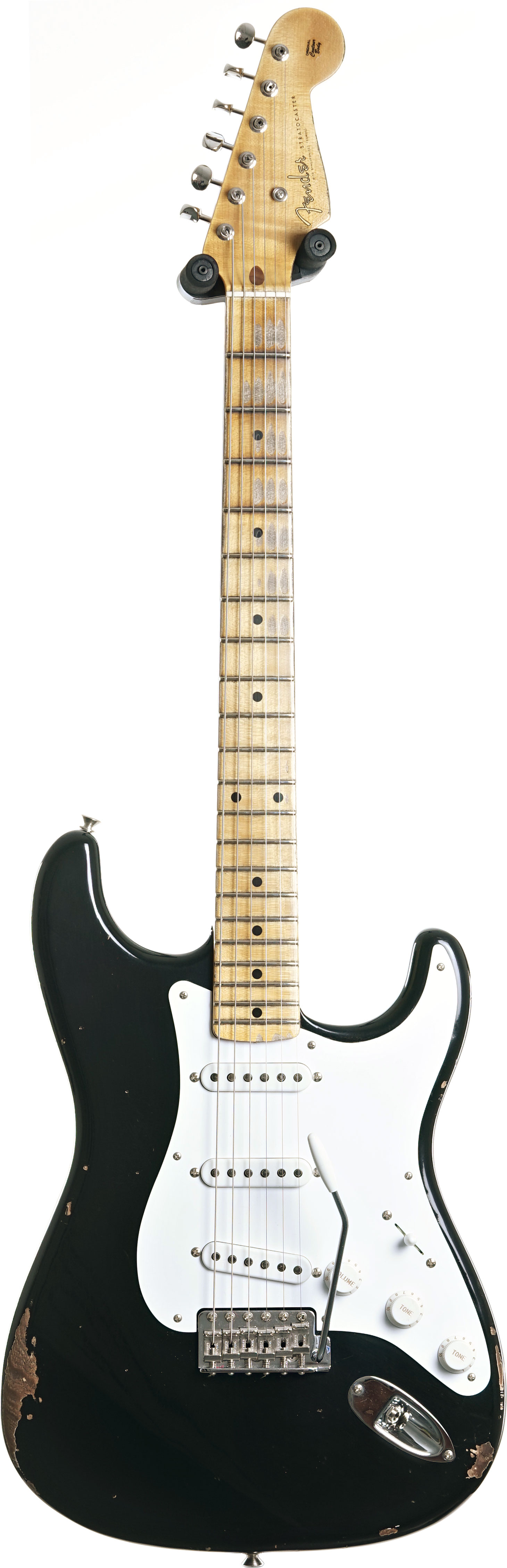 GUITARGUITAR Fender Custom Shop Limited Edition 1954 Stratocaster Relic Aged Black with Closet Classic Hardware #LXX0465