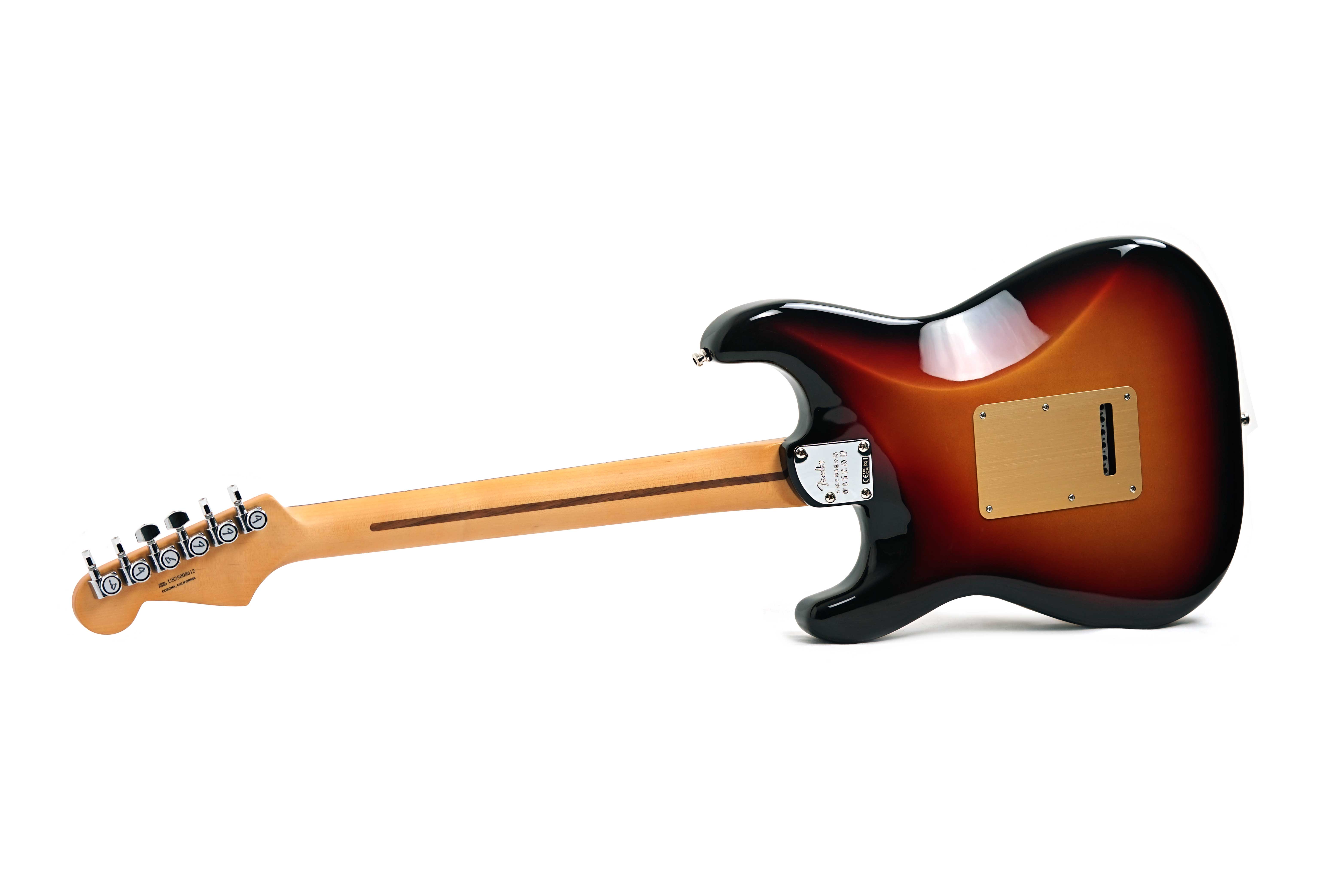 GUITARGUITAR Fender American Ultra II Stratocaster HSS Ebony Fingerboard Ultraburst #US25008612