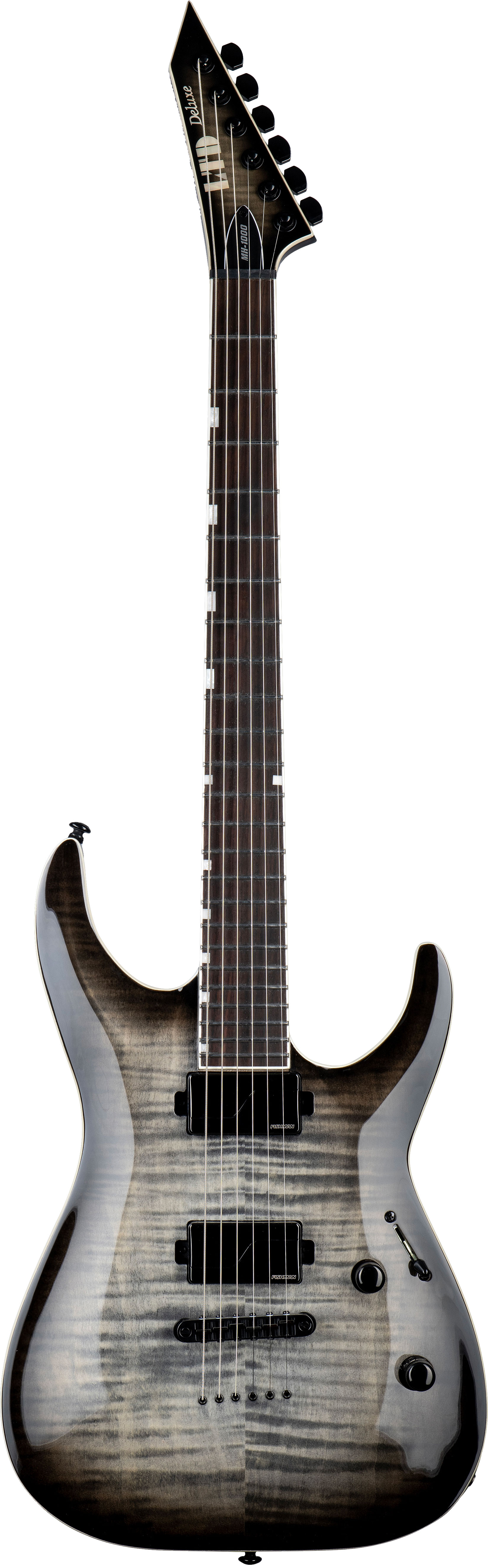 GUITARGUITAR ESP LTD MH-1000NT FM Charcoal Burst