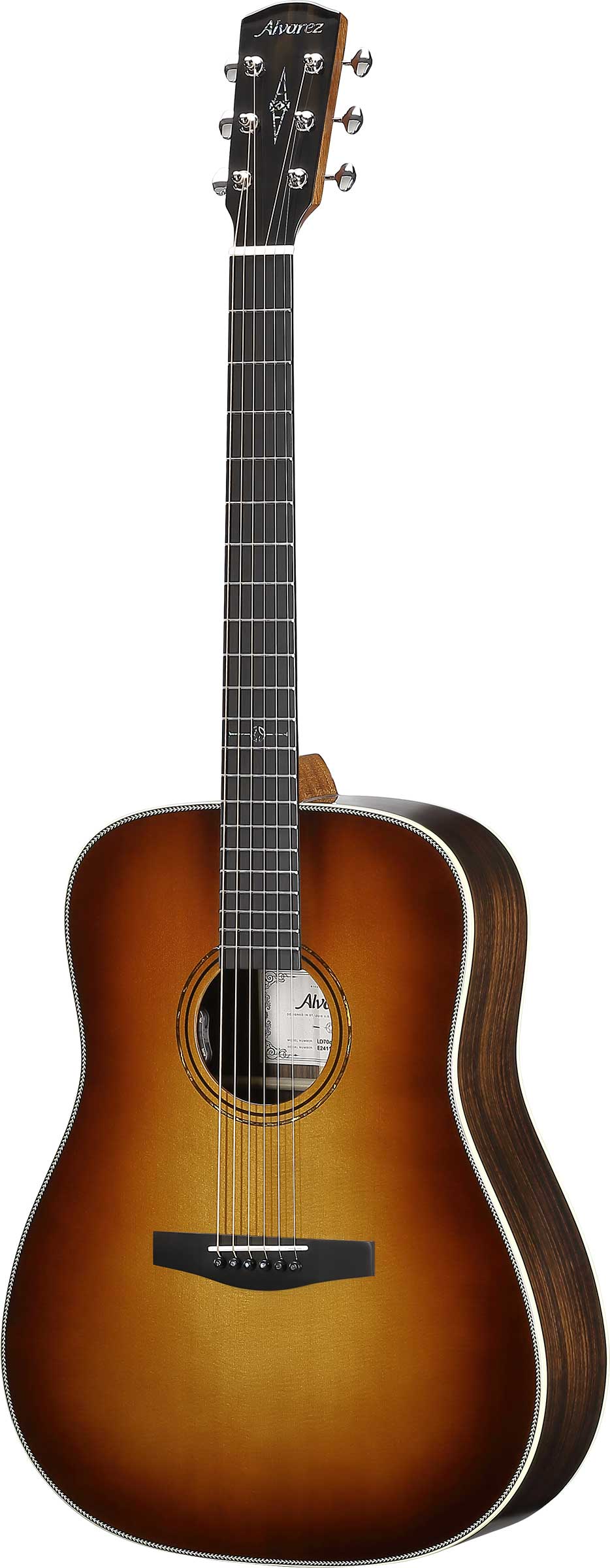 GUITARGUITAR Alvarez Laureate LD70e Herringbone Sunset