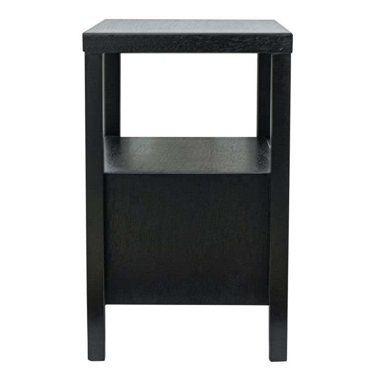 World Market Goswell Wood Nightstand with Storage