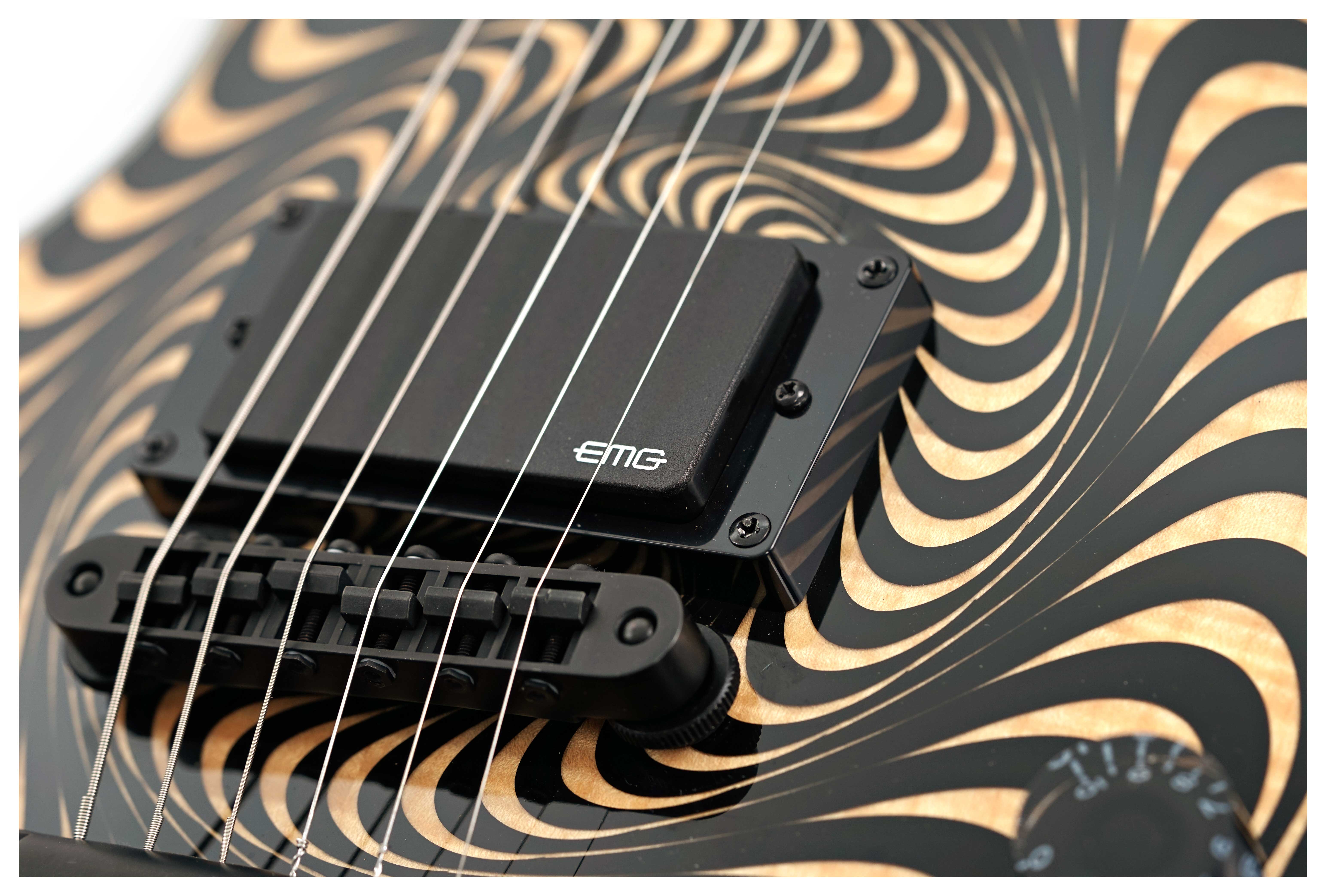 GUITARGUITAR Wylde Audio Odin Grail Psychic Bullseye Rawtop