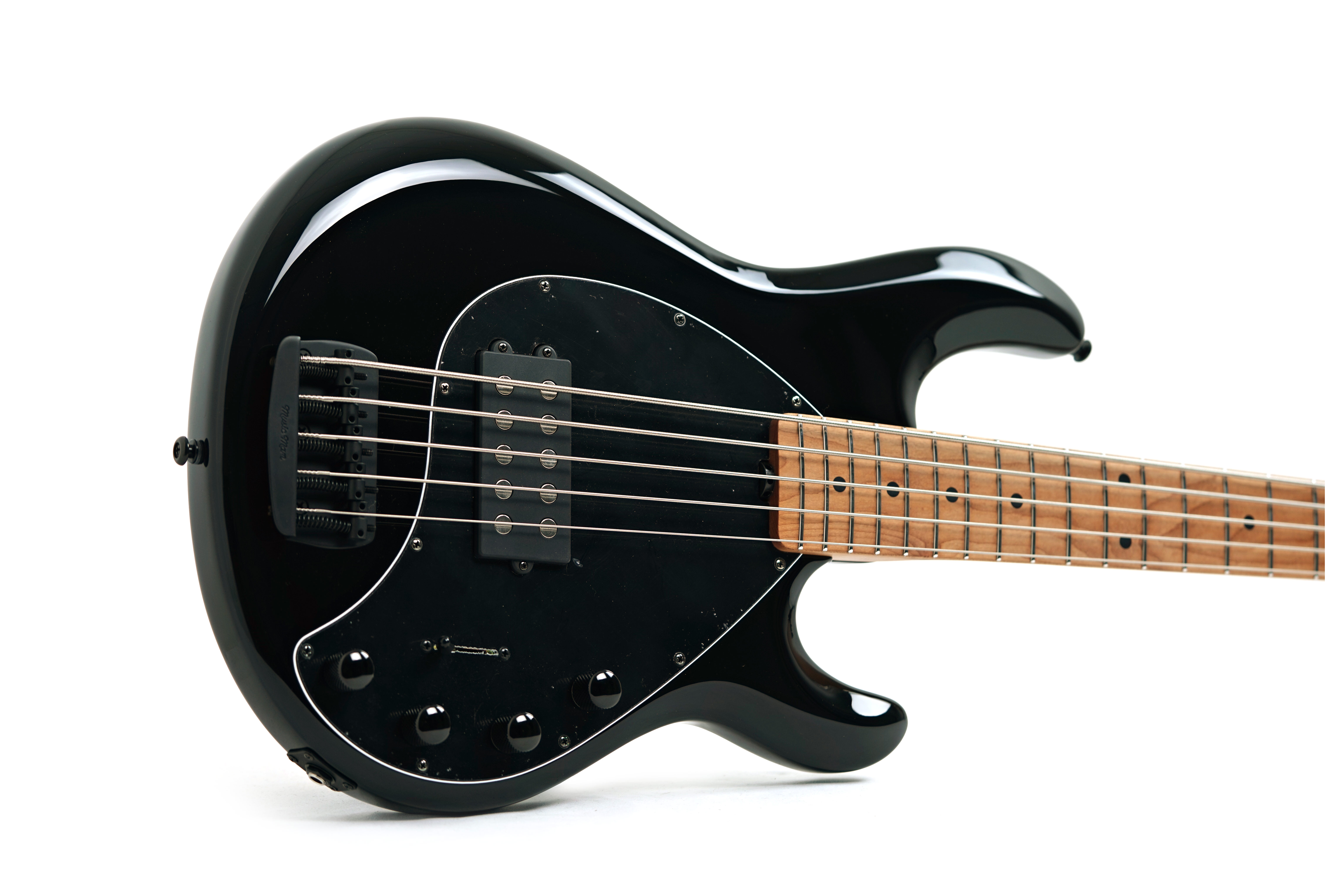 GUITARGUITAR Music Man Stingray Special 5 Black Maple Fingerboard #K07076