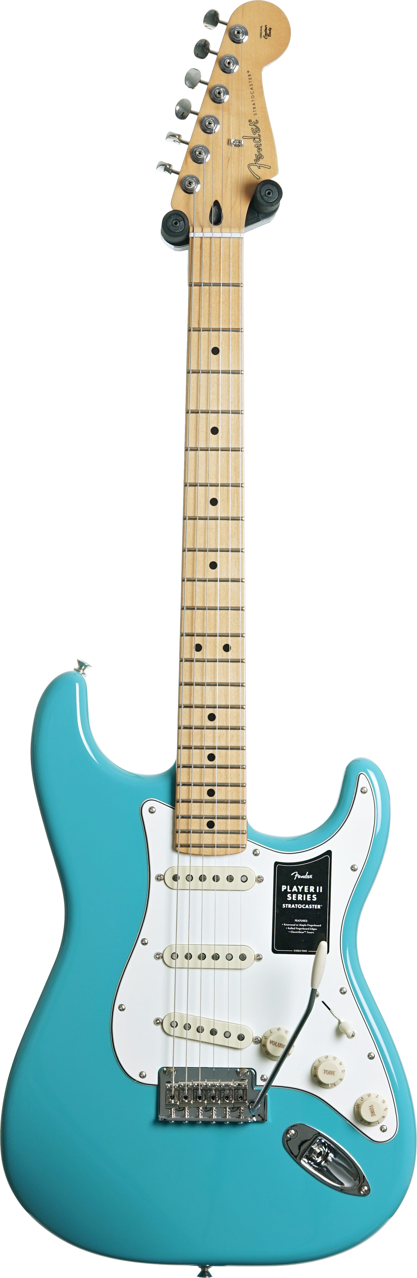 GUITARGUITAR Fender Player II Stratocaster Aquatone Blue Maple Fingerboard