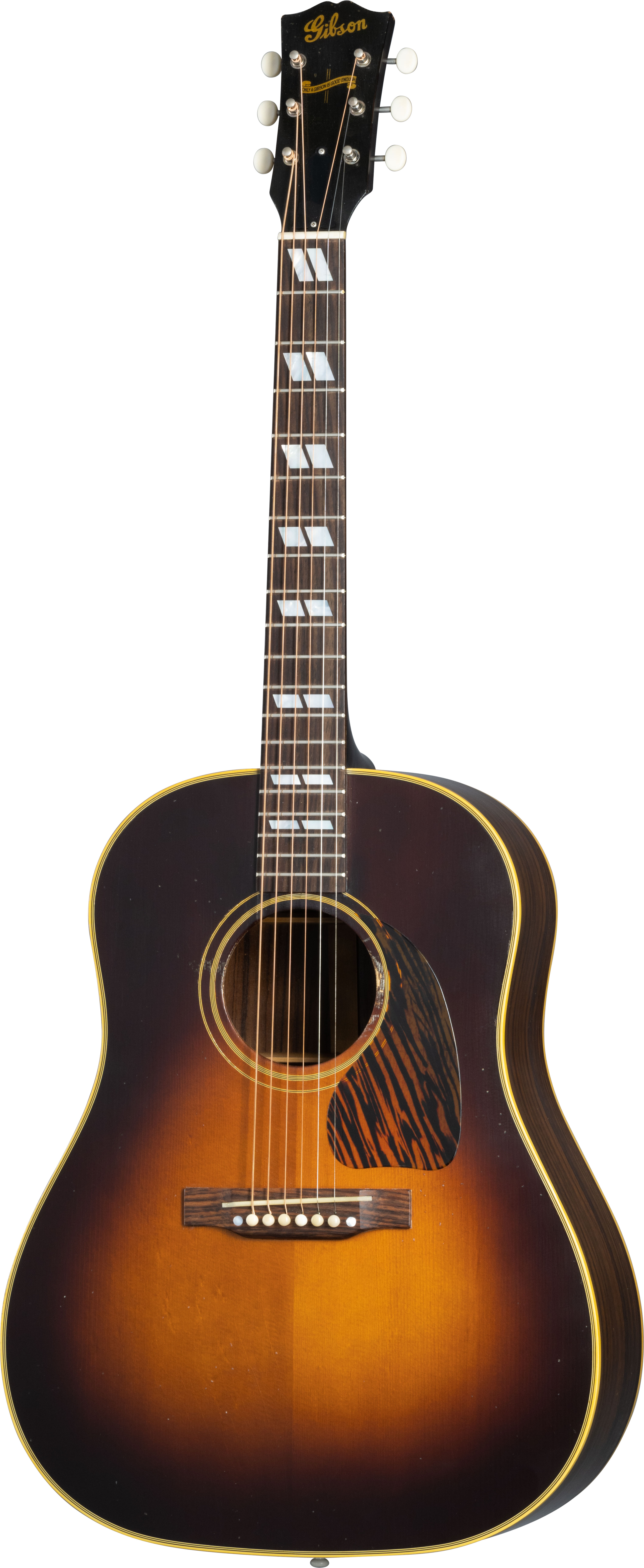 GUITARGUITAR Gibson Custom 1942 Banner Southern Jumbo Reissue Vintage Sunburst Light Aged
