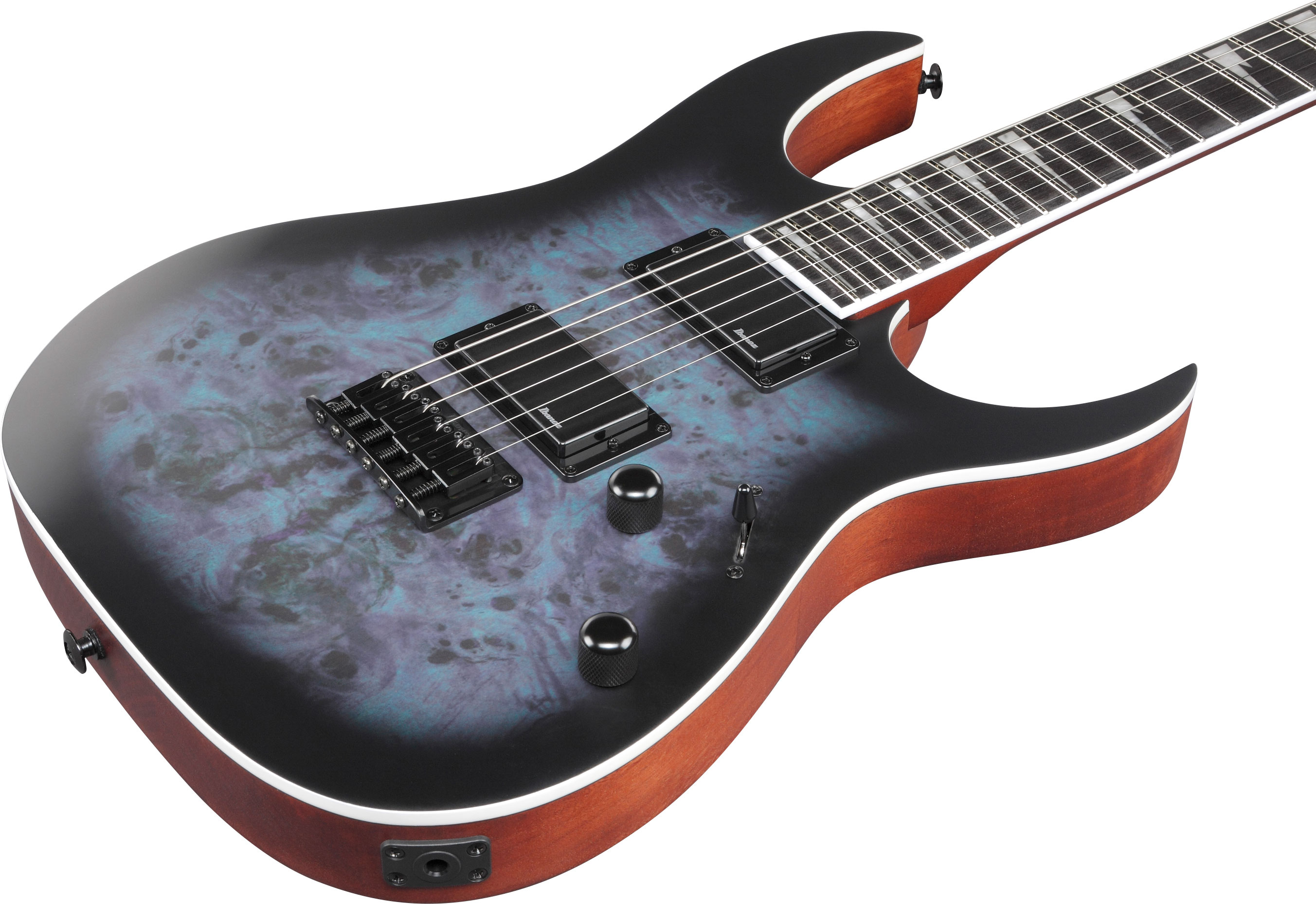 GUITARGUITAR Ibanez GRG121PAR Brown Black Burst Flat
