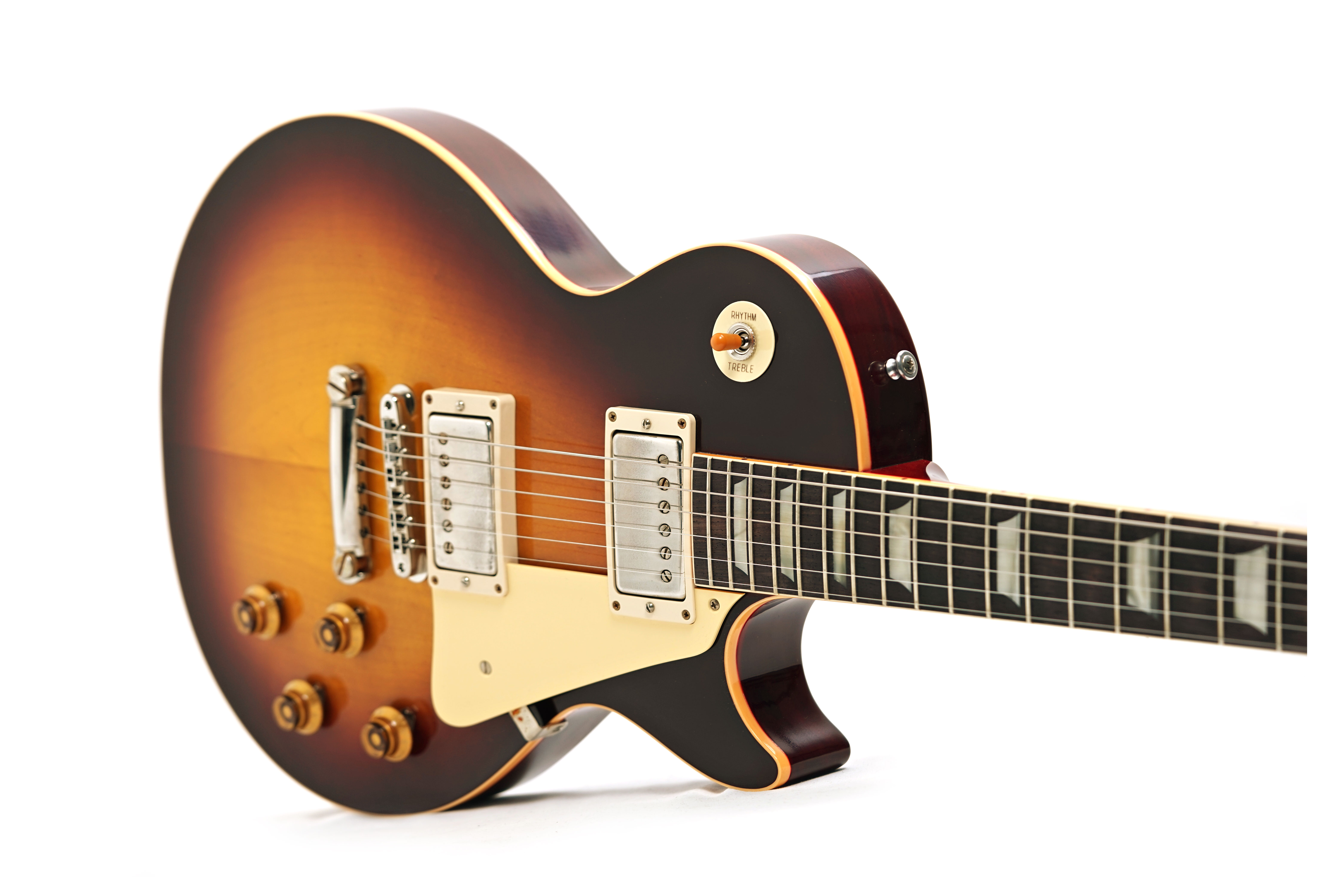 GUITARGUITAR Gibson Custom Shop 1958 Les Paul Standard Reissue Bourbon Burst VOS #85624